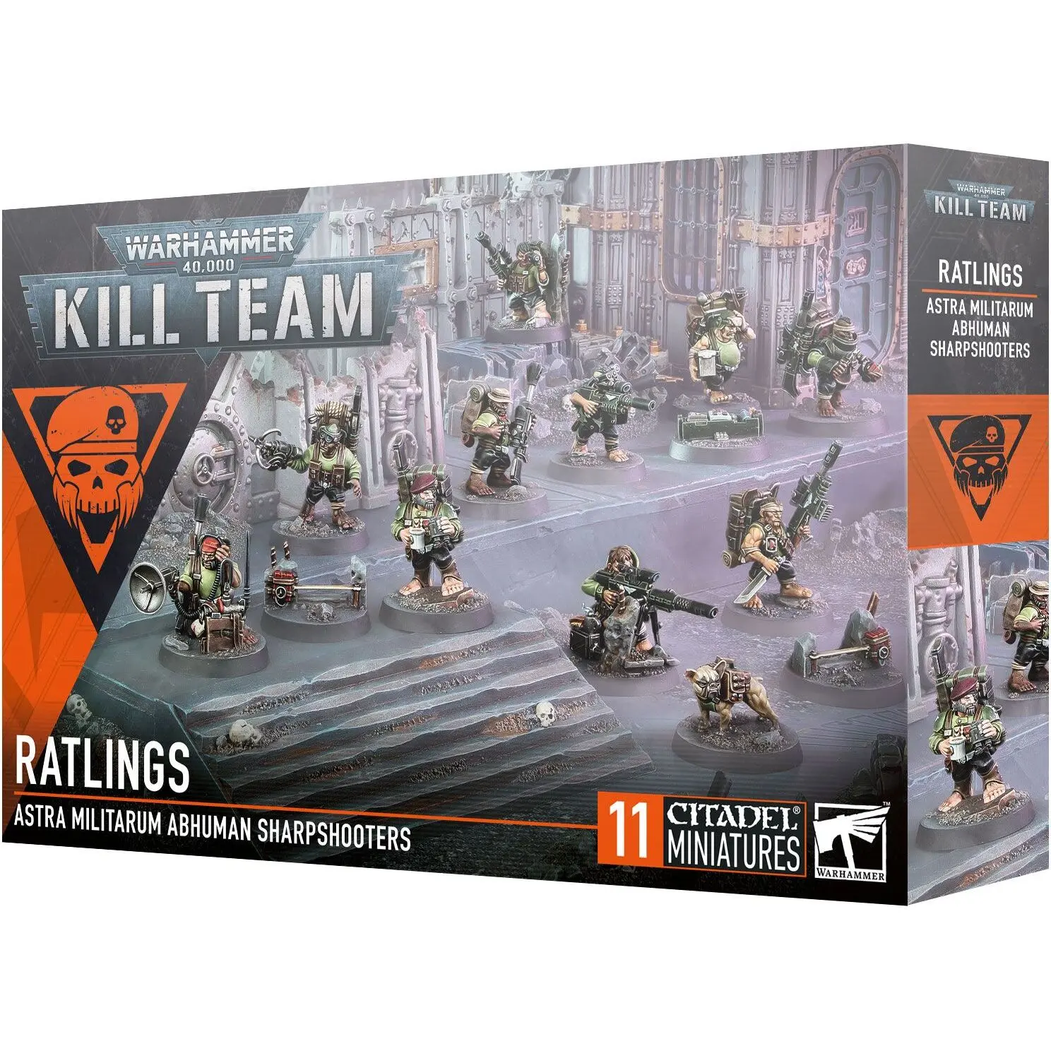 5011921225729 - Figurine Warhammer 40k - Kill Team  Ratlings (2024) (x11)