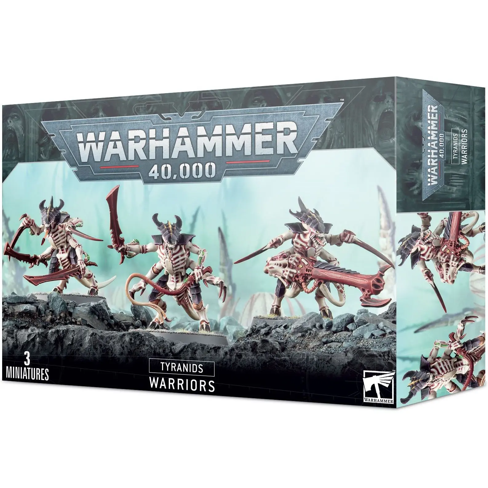 Figurine Games Workshop Warhammer 40k - Tyranids Warriors | Sneakids