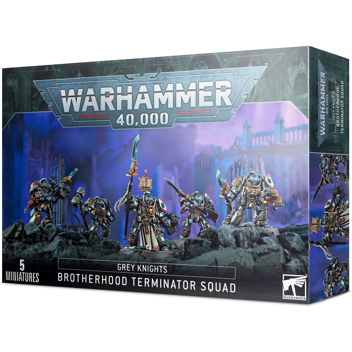 5011921053575 - Figurine Warhammer 40k - Grey Knights Paladins   Terminators Squad