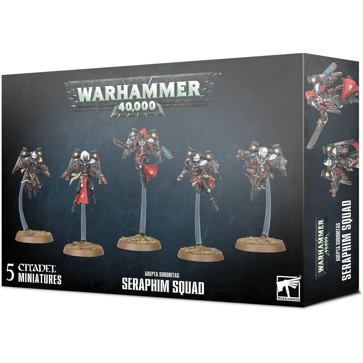 5011921131235 - Figurine Warhammer 40k - Adepta Sororitas Seraphim Squad