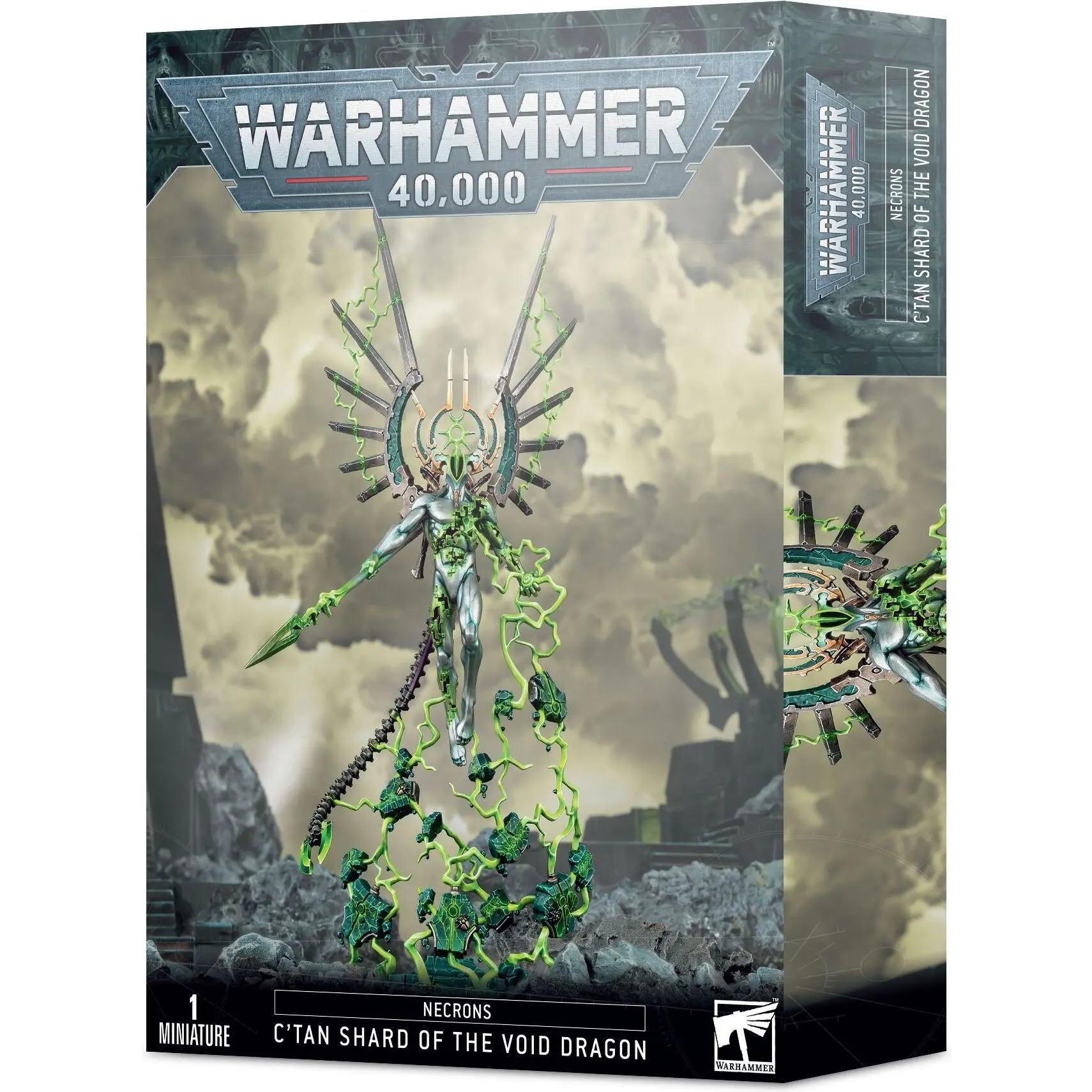 5011921138616 - Figurine Warhammer 40k - Necron Echarde CTan du Dragon du Néant