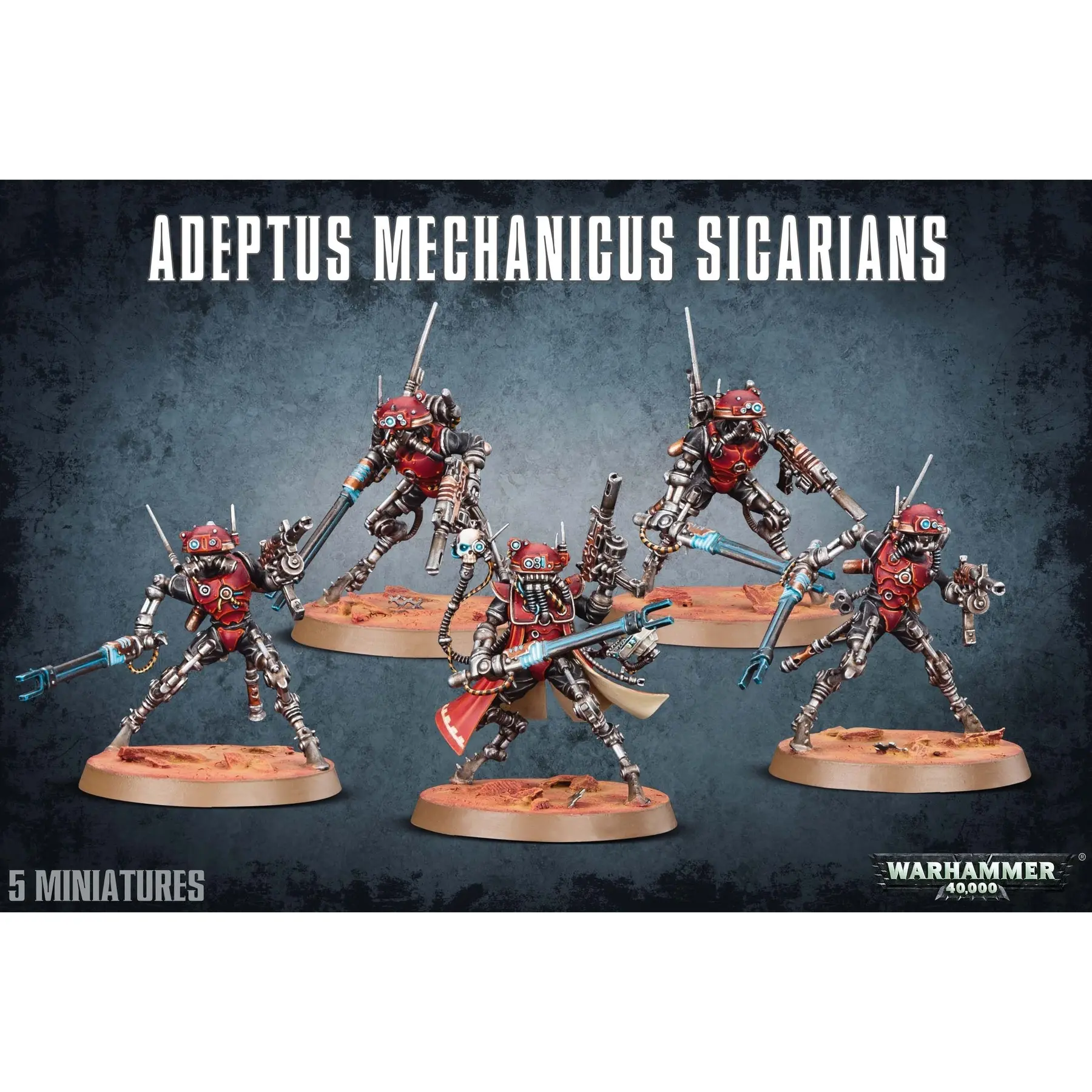 5011921057856 - Figurine Warhammer 40k - Adeptus Mechanicus Sicarian Infiltrators   Ruststalkers