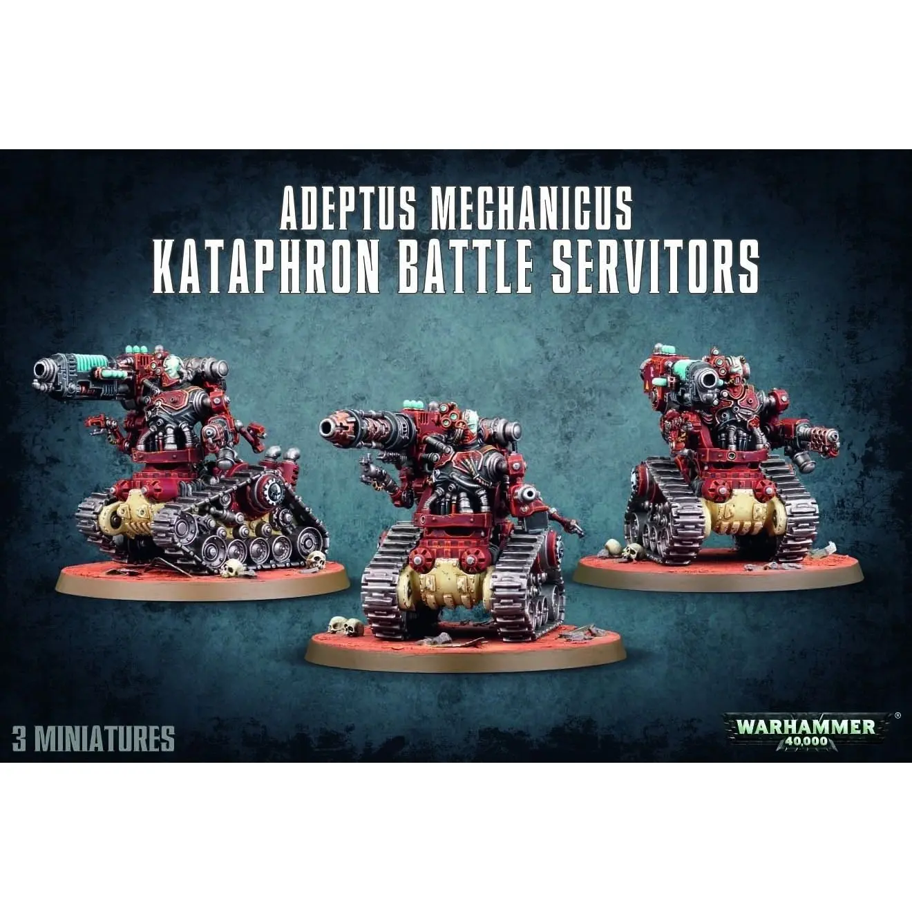 5011921058594 - Figurine Warhammer 40k - Adeptus Mechanicus Kataphron Battle Servitors