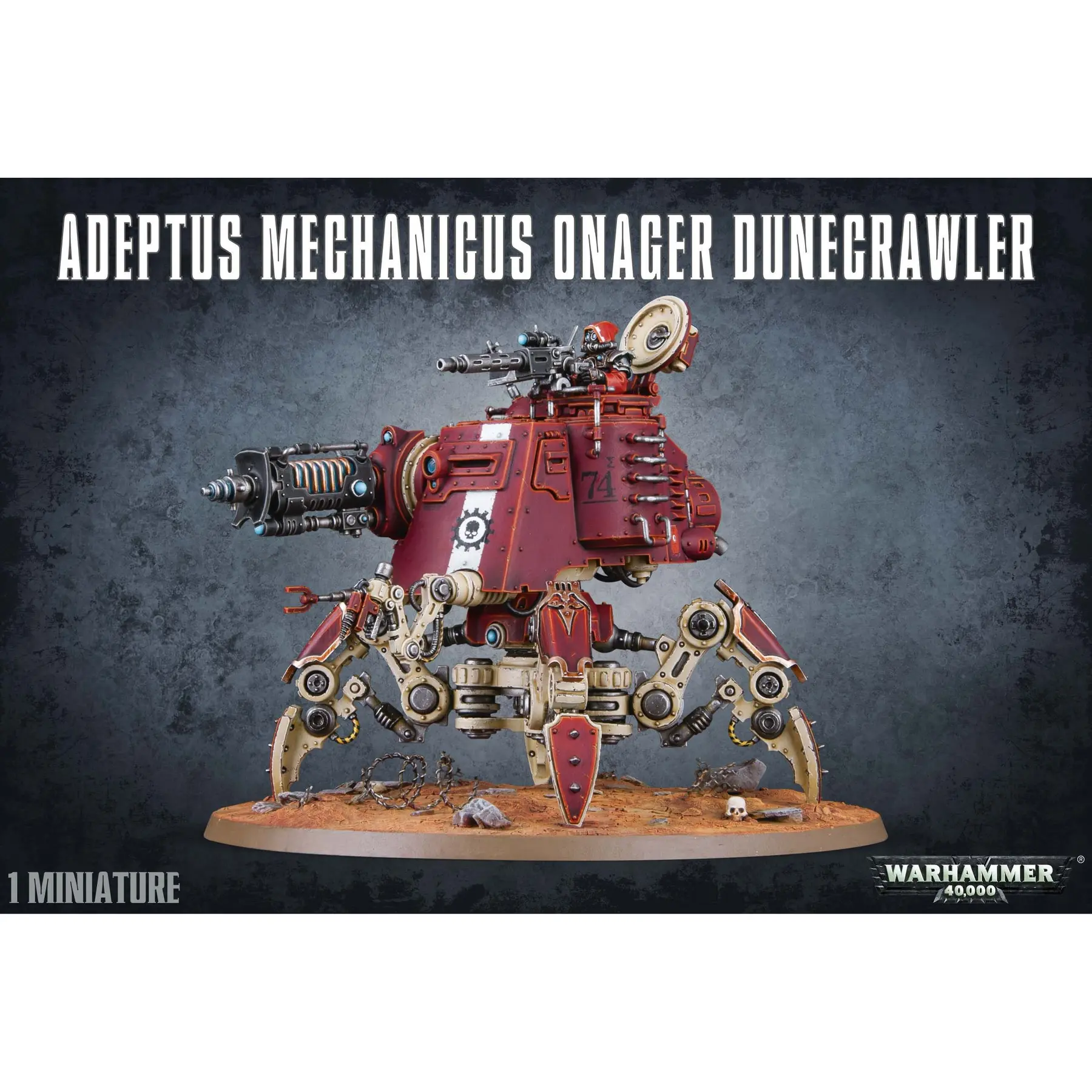 5011921057863 - Figurine Warhammer 40k - Adeptus Mechanicus Onager Dunecrawler