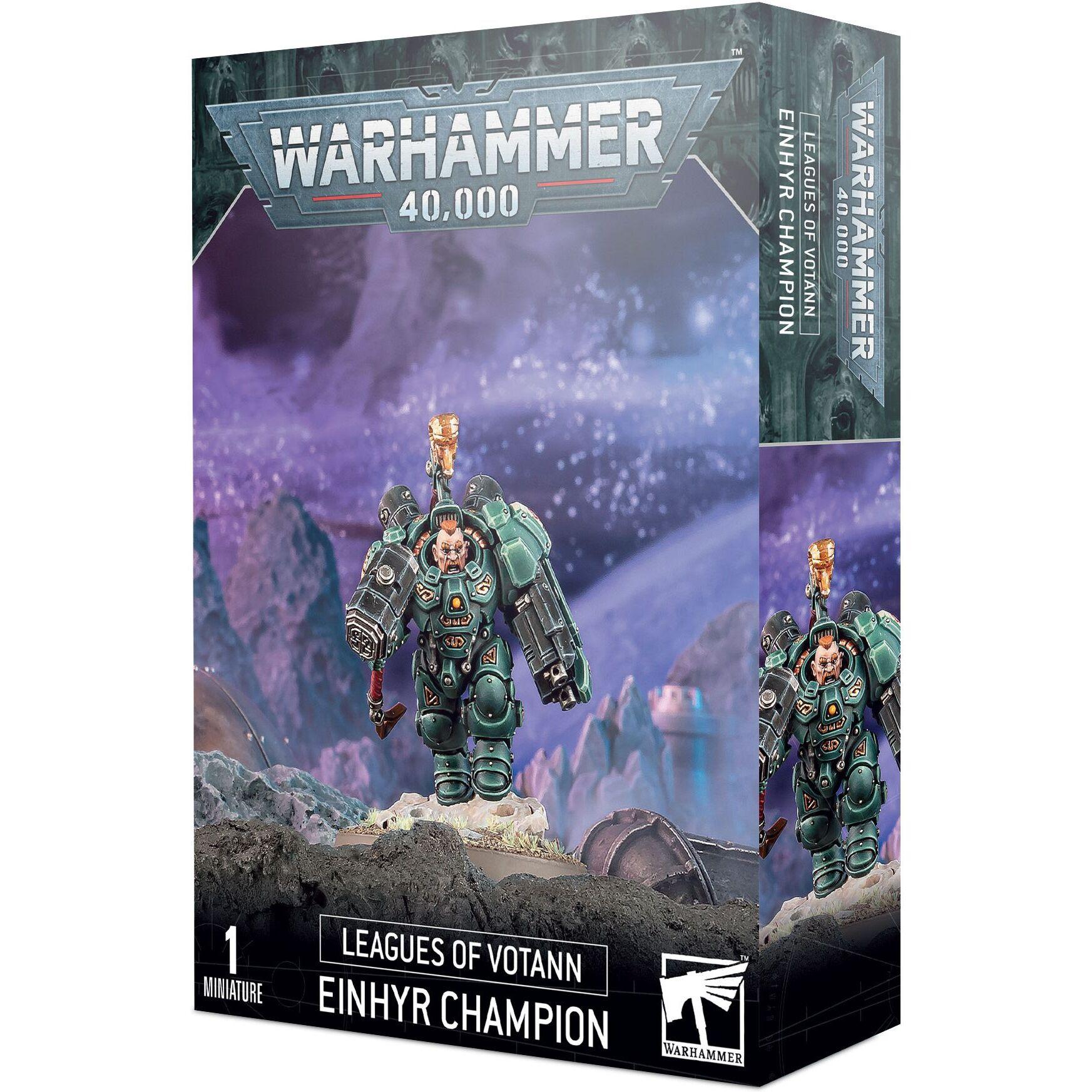 5011921180981 - Figurine Ligues von Votann Warhammer 40k Champion Einhyr