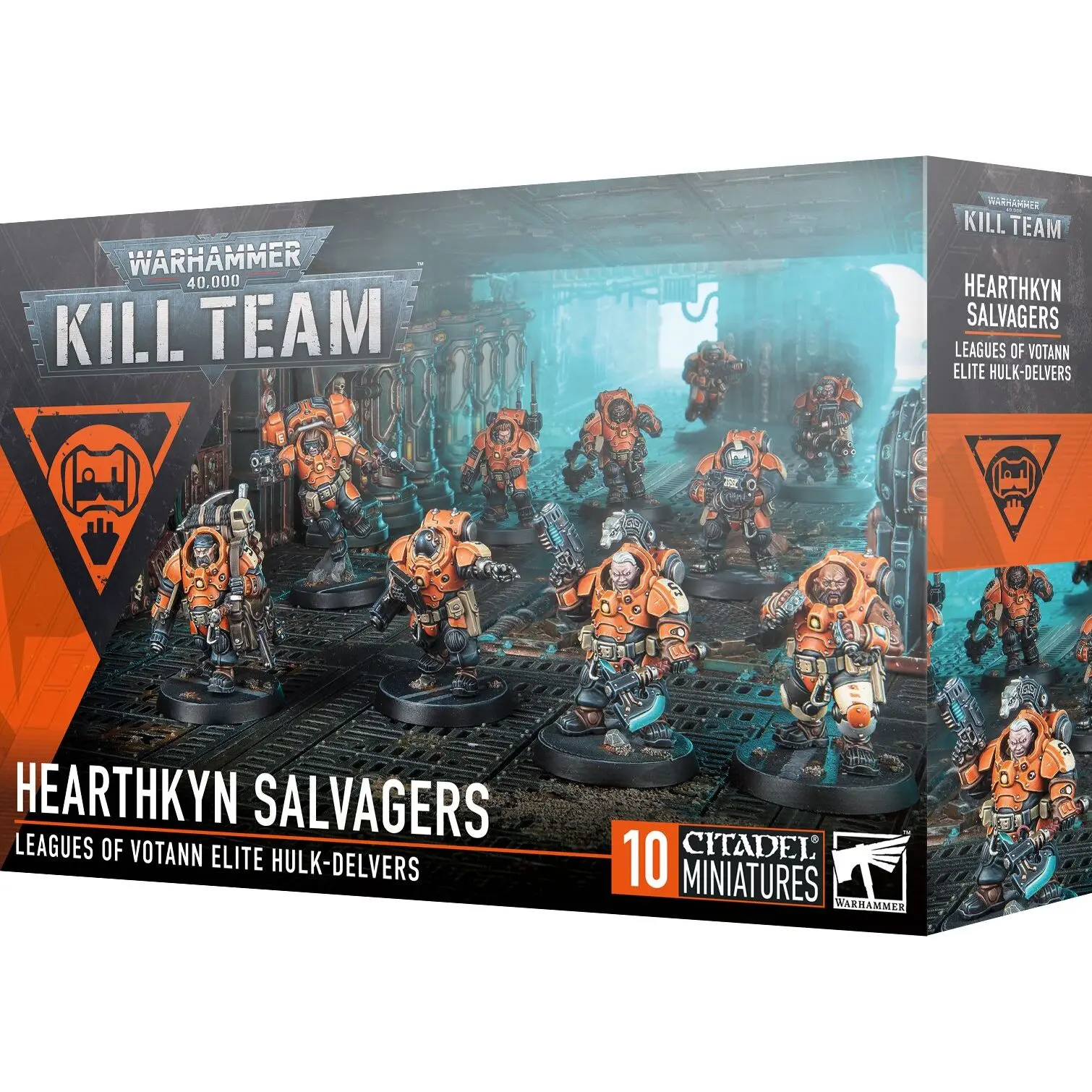 5011921229000 - Figurine Warhammer 40k - Kill Team  Récupérateurs Atrekogs (2024) (x10)