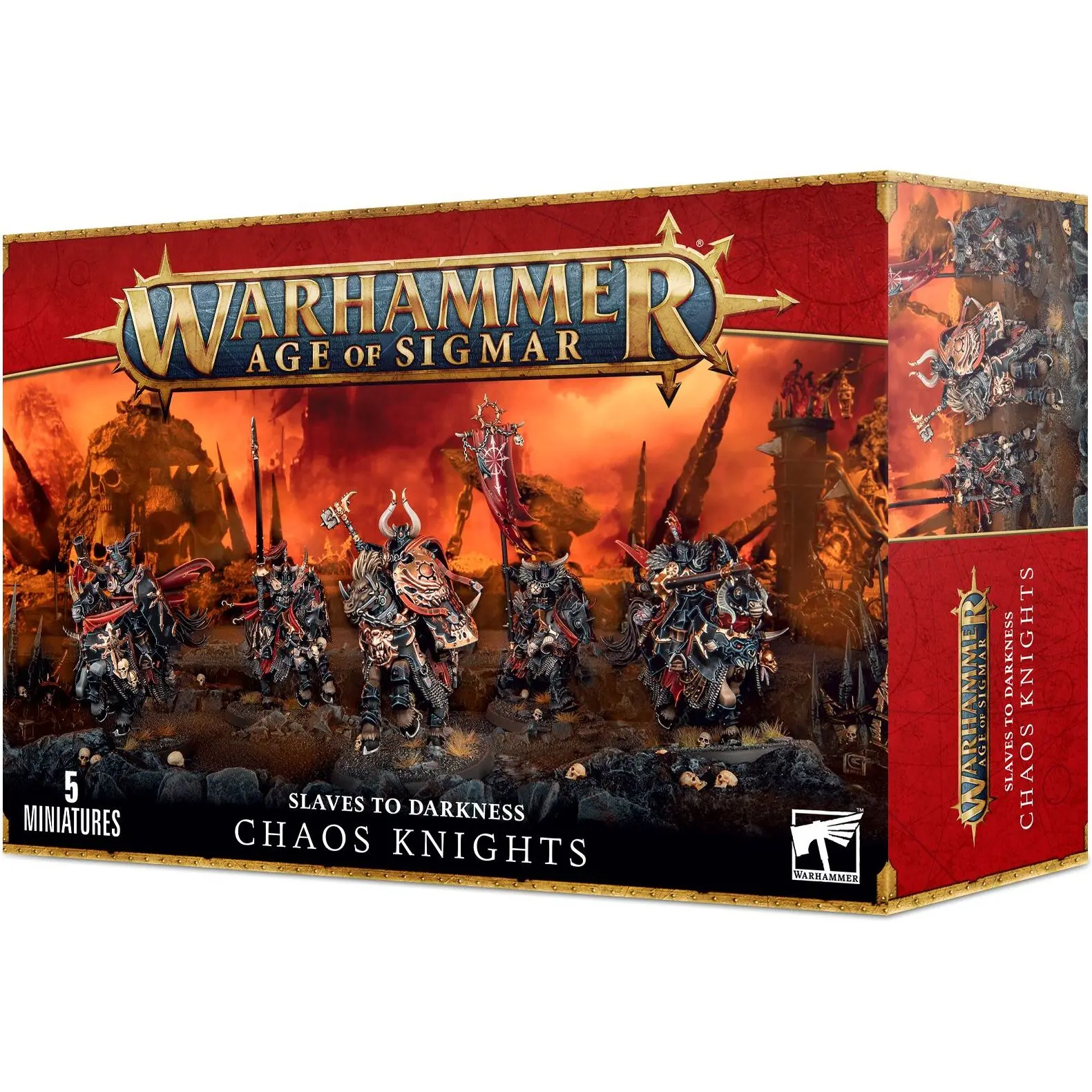5011921163823 - Figurine Warhammer AoS - Slave to Darkness Chevaliers du Chaos
