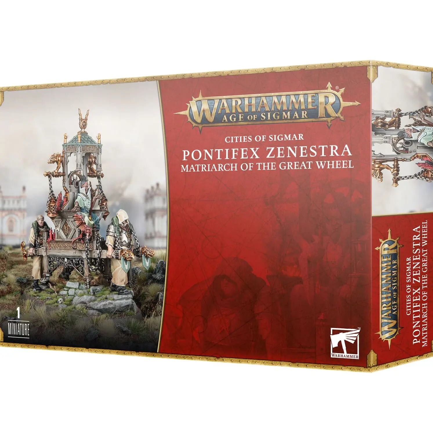 5011921203116 - Figurine Warhammer AoS - Cities of Sigmar Pontife Zenestra Matriarche de la Grande Roue