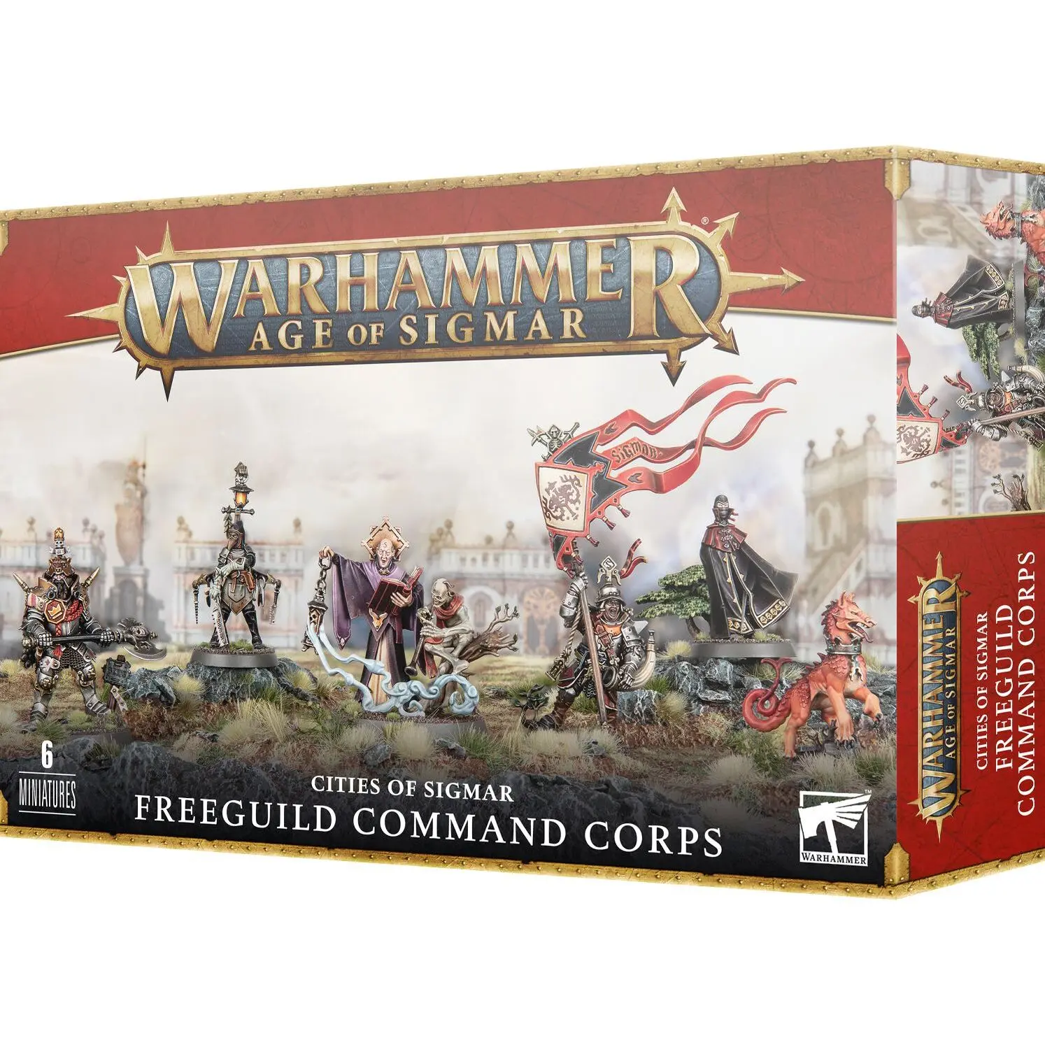 5011921203130 - Figurine Warhammer AoS - Cities of Sigmar Corps de Commandement de la Freeguild