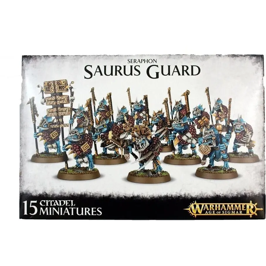 5011921204403 - Figurine Warhammer AoS - Seraphon Saurus Guard