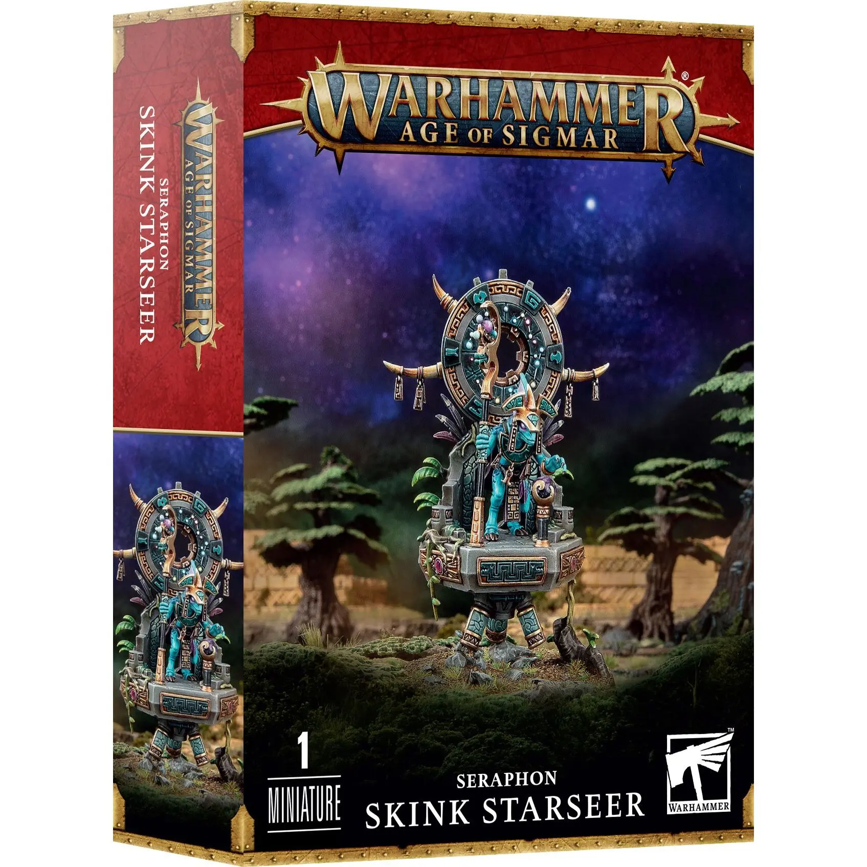 5011921182190 - Figurine Warhammer AoS - Seraphon Astromancien Skink