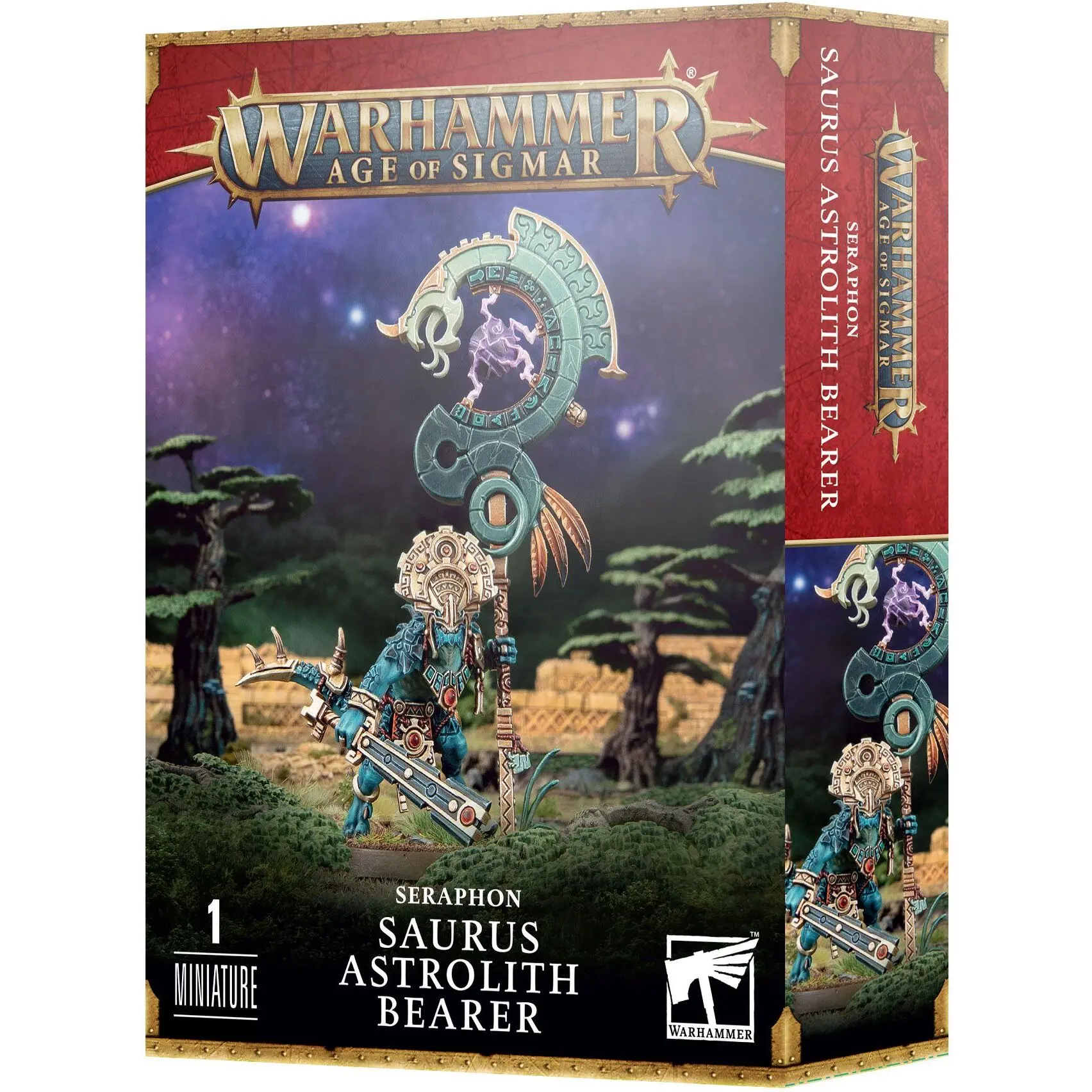 5011921182244 - Figurine Warhammer AoS - Seraphon dAstrolithe Saurus
