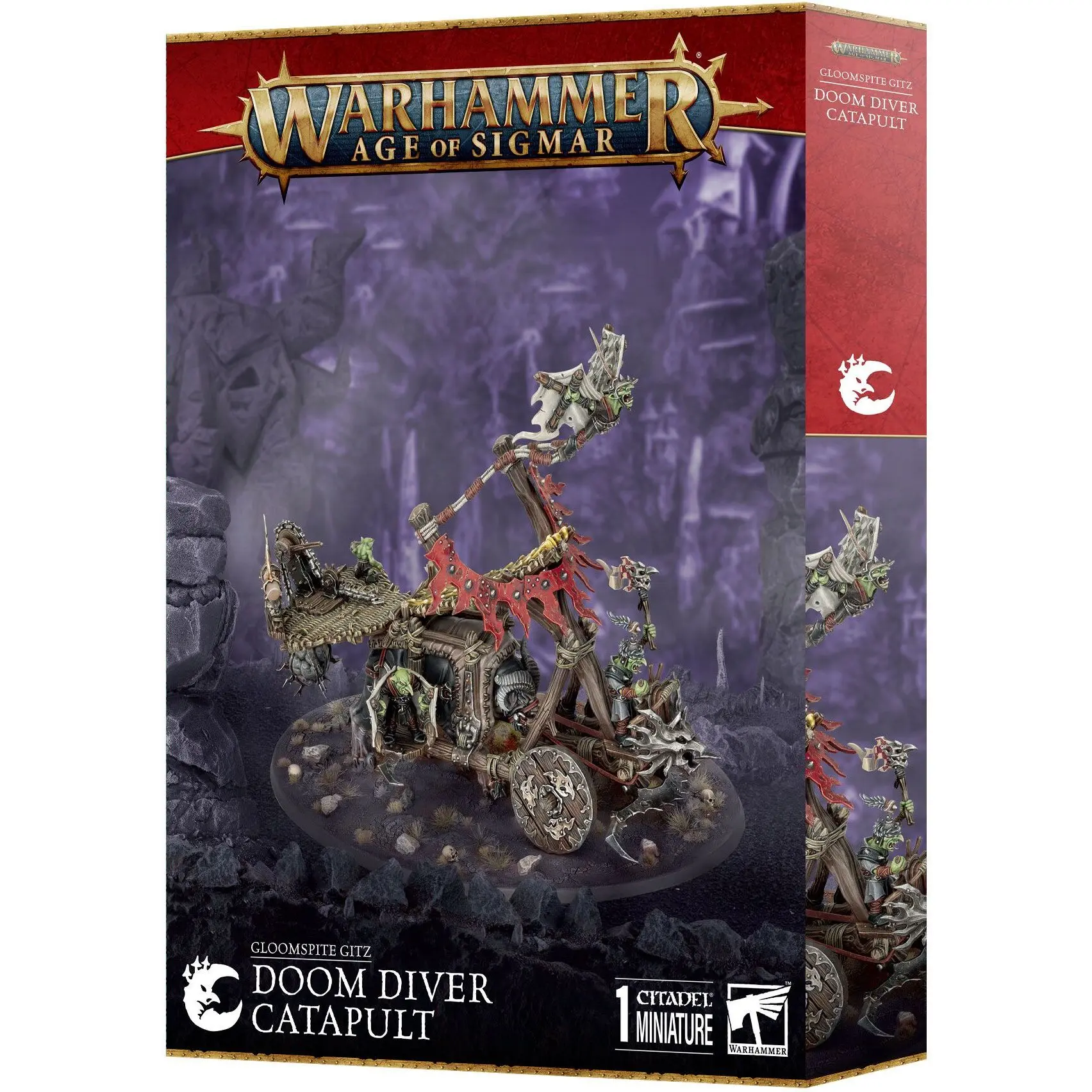 5011921225774 - Figurine Warhammer AoS - Gloomspite Gitz Catapulte à plongeur de la mort