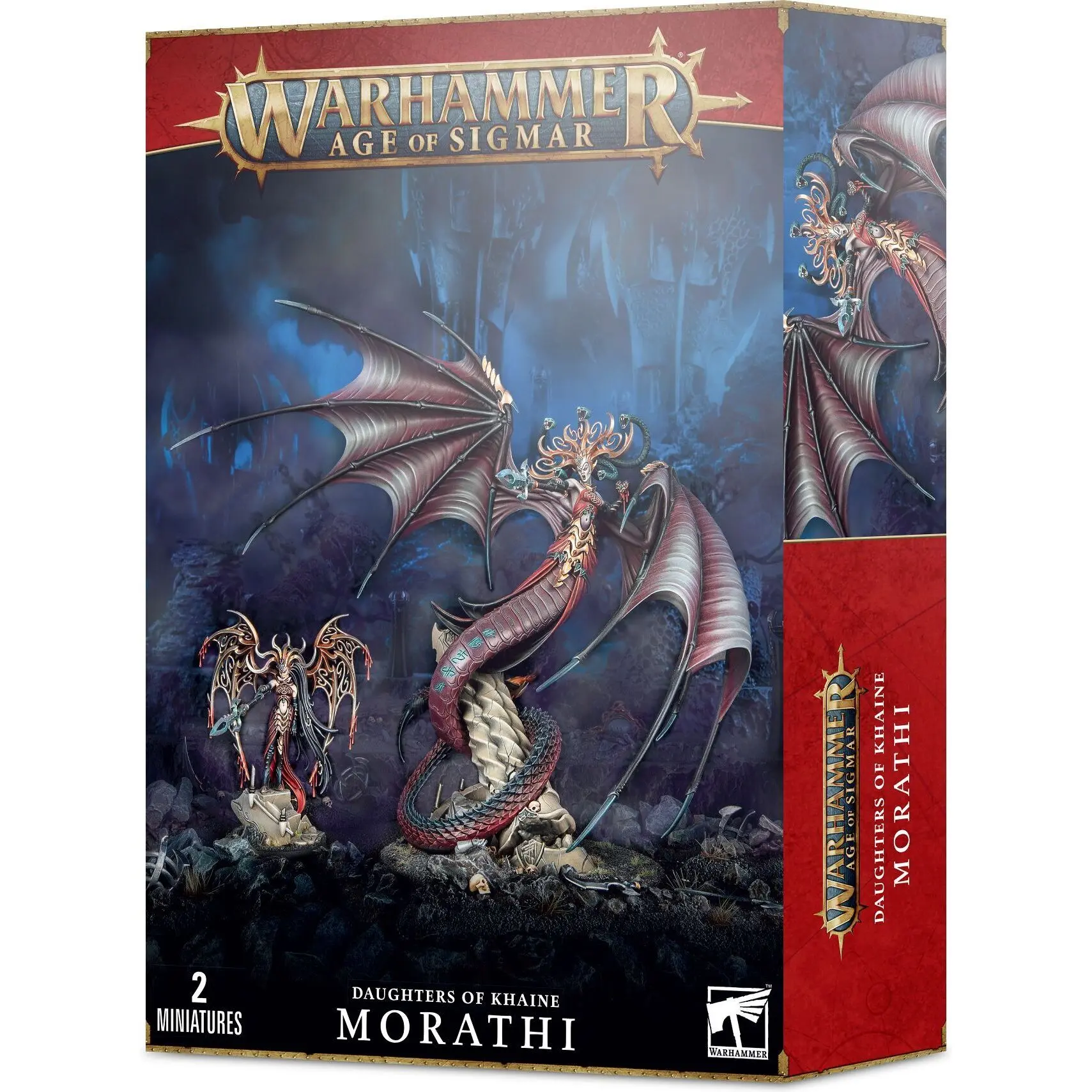 Set mit 2 Figuren Games Workshop Warhammer AoS - Daughters of Khaine Morathi