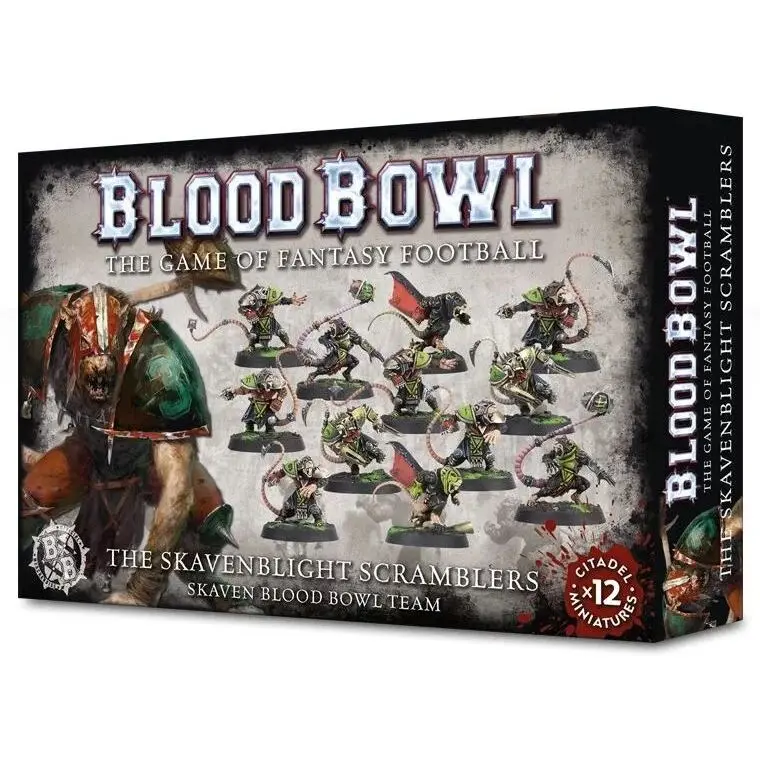 5011921146239 - Figurine Blood Bowl - Team Skaven  Skavenblight Scramblers (x12)