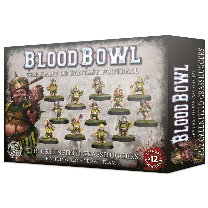 5011921120031 - Figurine Blood Bowl - Team Halfling  GreenField Grasshuggers (x12)