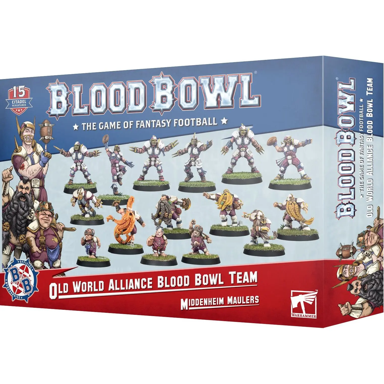 Photos - Model Building Kit Games Workshop Figurine  Blood Bowl - Team Old World Alliance  99120999018 (x15)