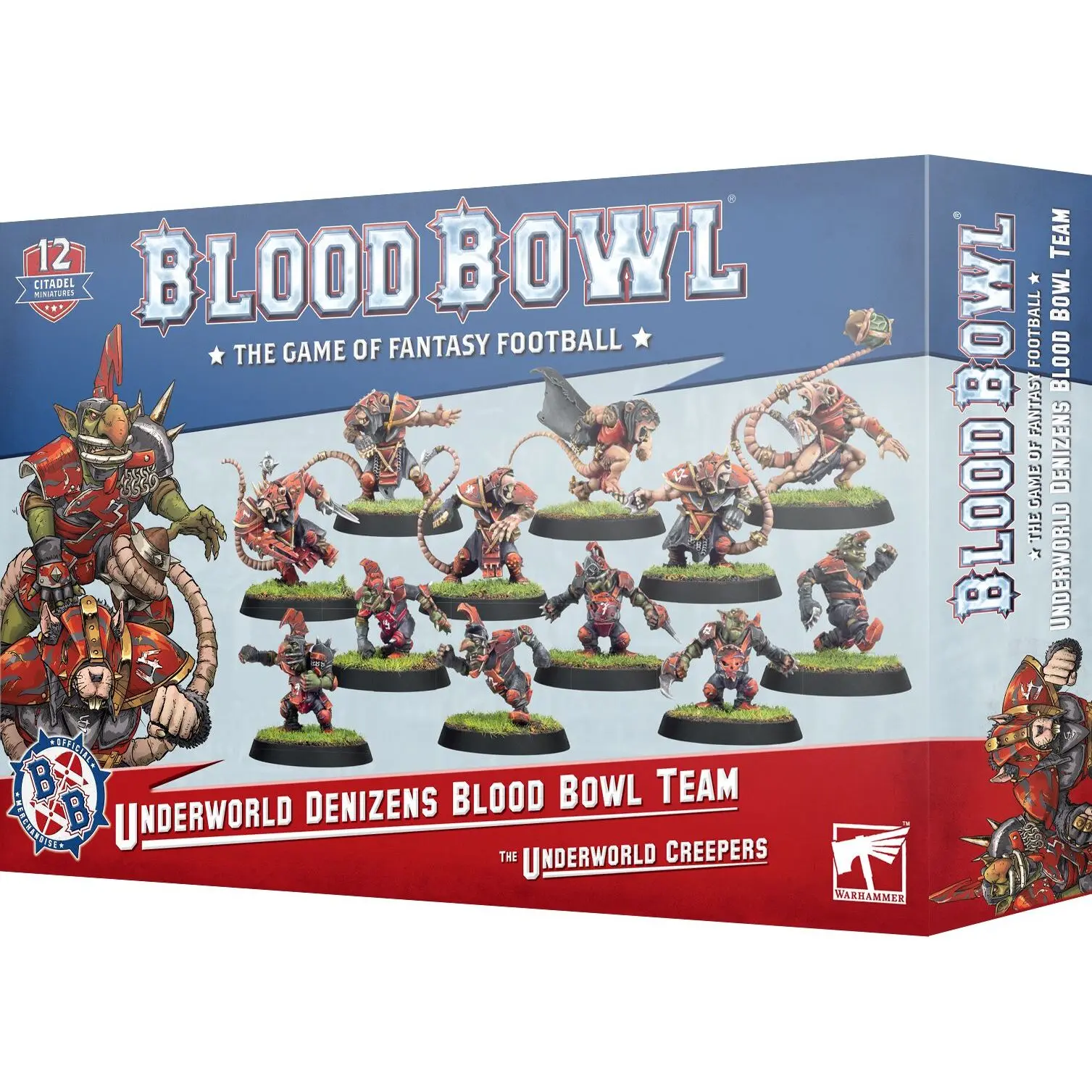 5011921205561 - Figurine Blood Bowl - Team Goblin and Skaven  Underworld Denizens (x12)