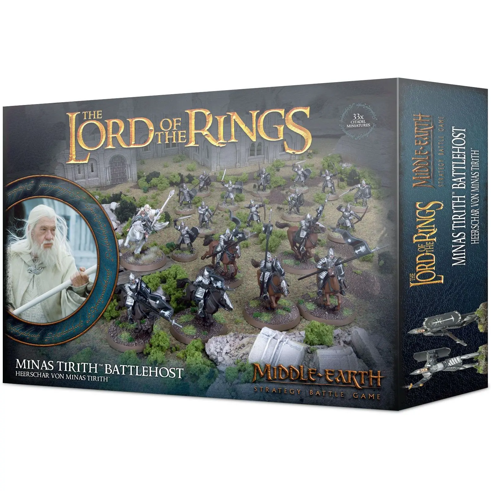 5011921189465 - Figurine Warhammer Middle Earth Minas Tirith Battlehost