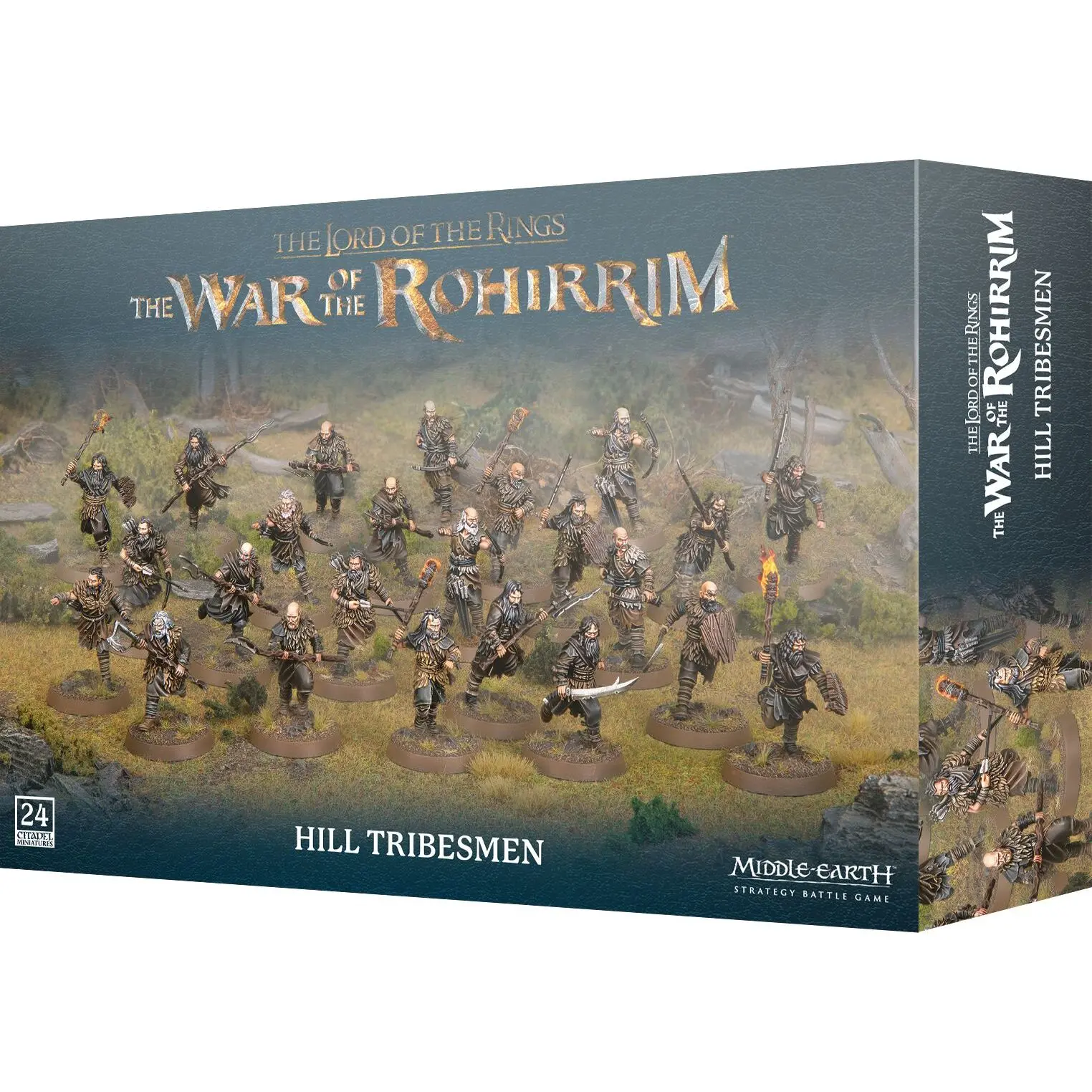 5011921244935 - Figurine Warhammer Middle Earth - Hommes des Tribus Montagnardes 2024 (x24)