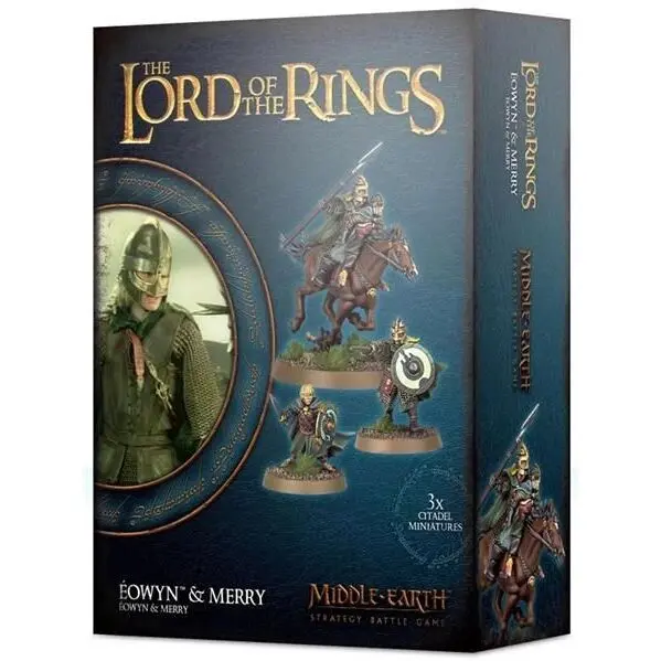 5011921118984 - Set aus 3 Figuren mit 23 Teilen Warhammer Middle Earth - Éowyn et Merry