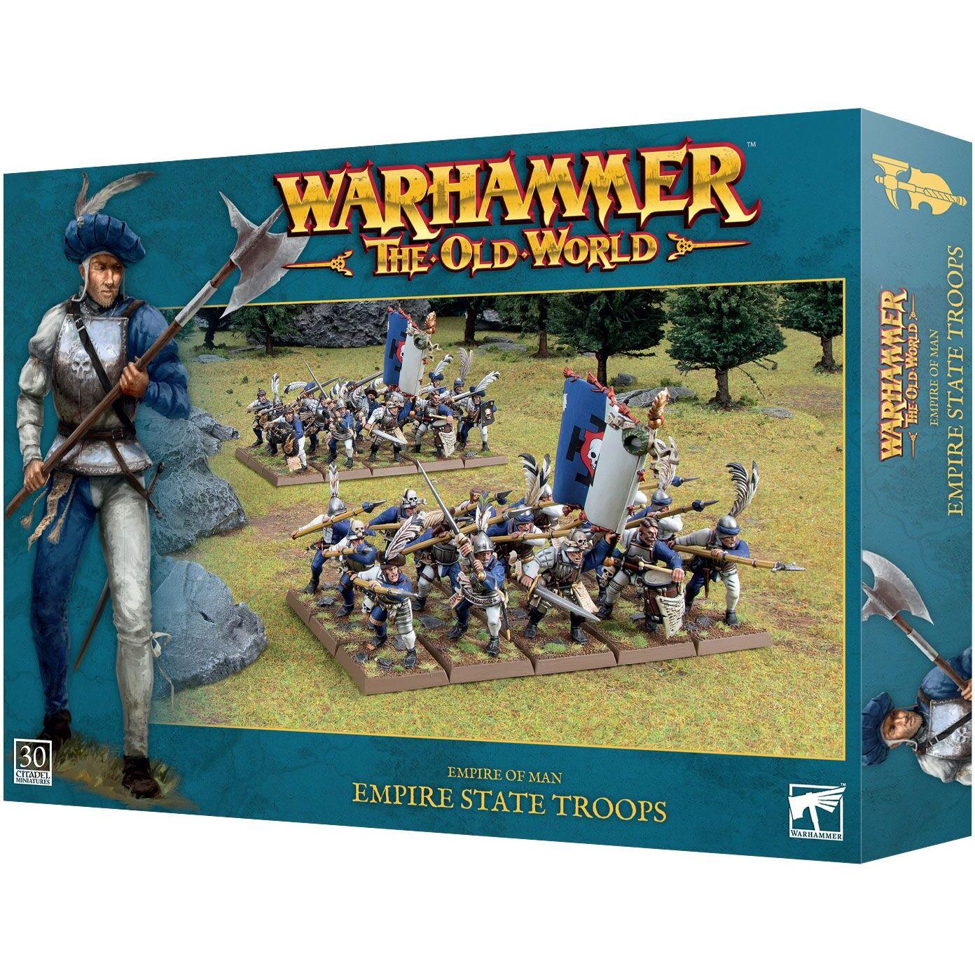 5011921206407 - Figurine Warhammer ToW - Empire de LHomme  Troupes Régulières de lEmpire (x30)