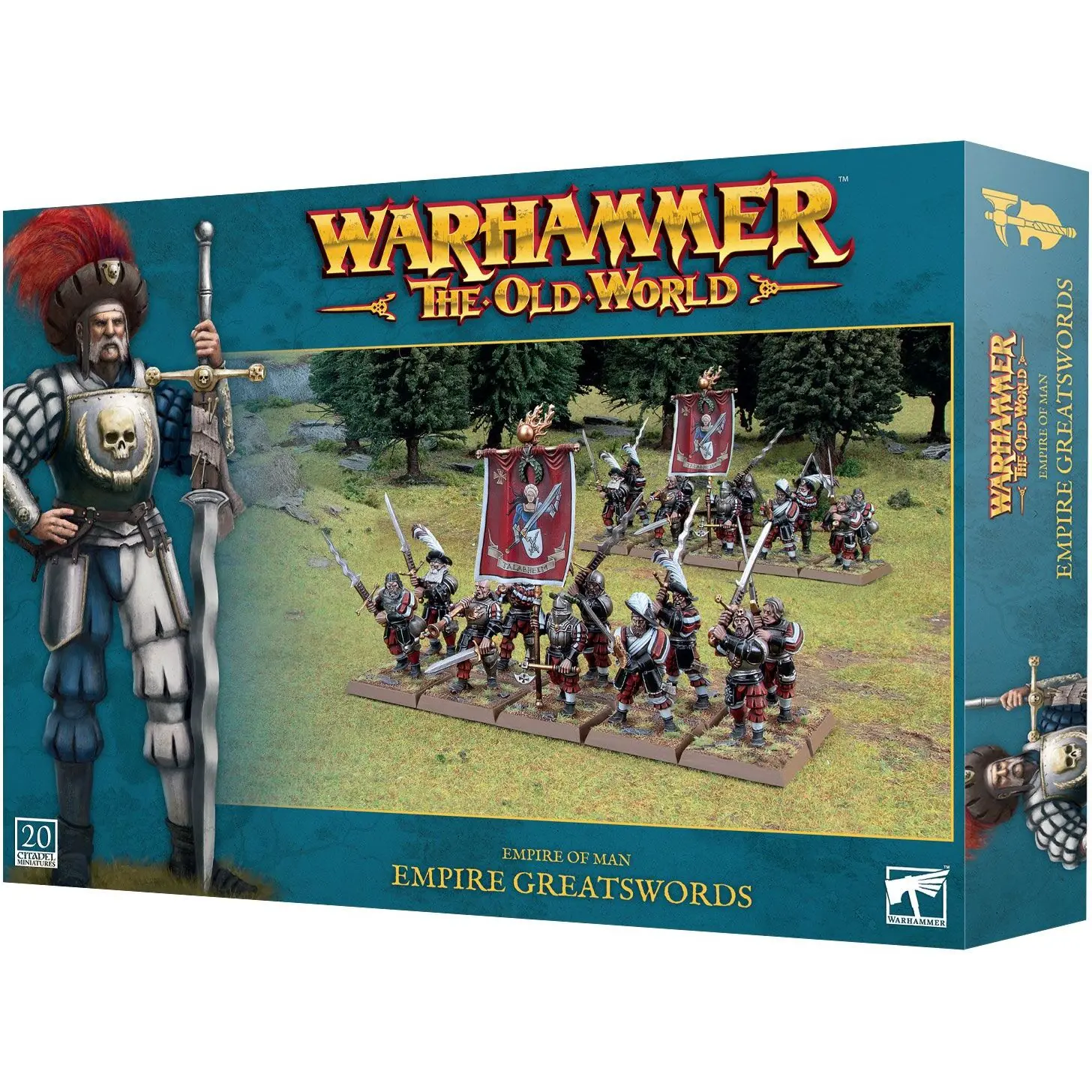 5011921206438 - Figurine Warhammer ToW - Empire de LHomme  Joueurs dÉpée de lEmpire (x20)