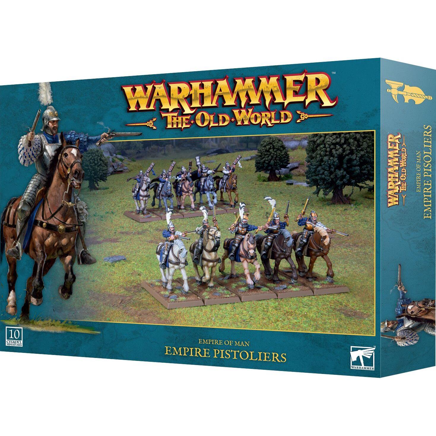 5011921206469 - Figurine Warhammer ToW - Empire de LHomme  Pistoliers de LEmpire (x10)
