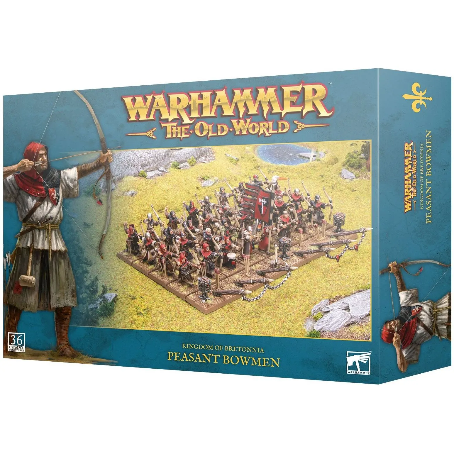 5011921206186 - Figurine Warhammer ToW - Kingdom of Bretonnia Paysans Archers