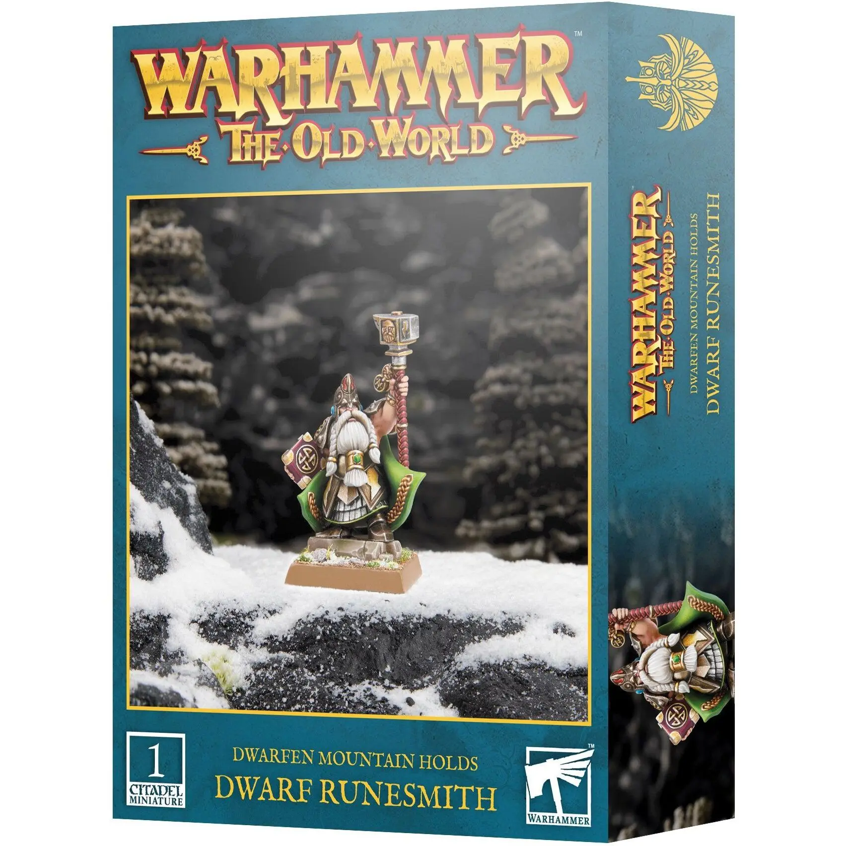 5011921206773 - Figurine Warhammer ToW - Dwarfen Mountain Holds Dwarf Runesmith