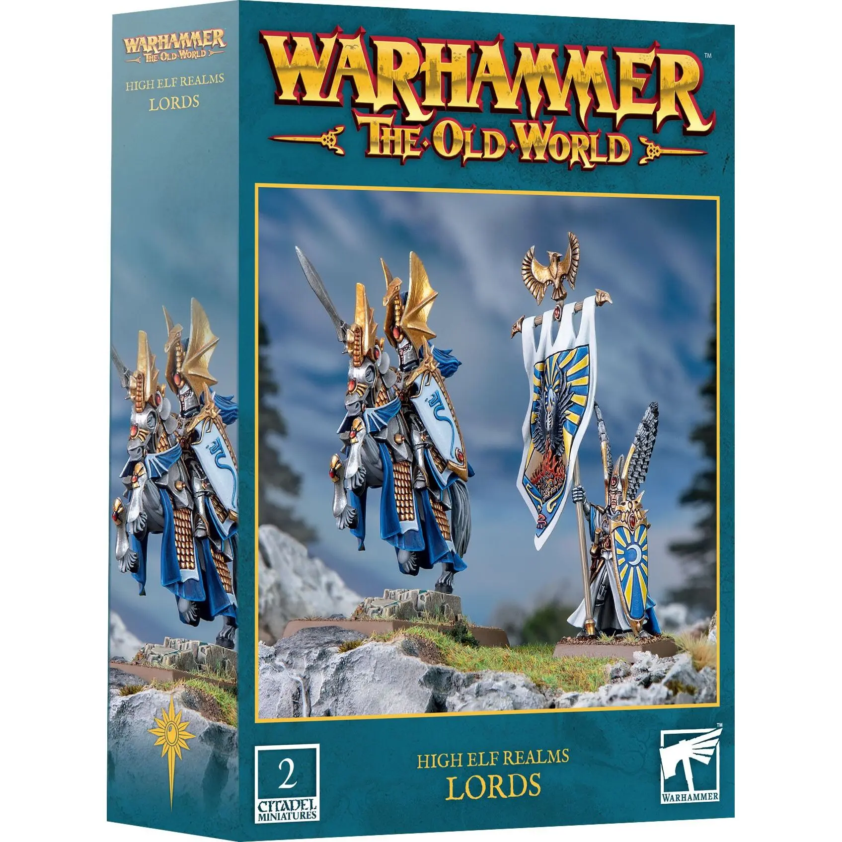 5011921206551 - Figurine Warhammer ToW - Royaumes des Hauts Elfes  Seigneurs (x2)