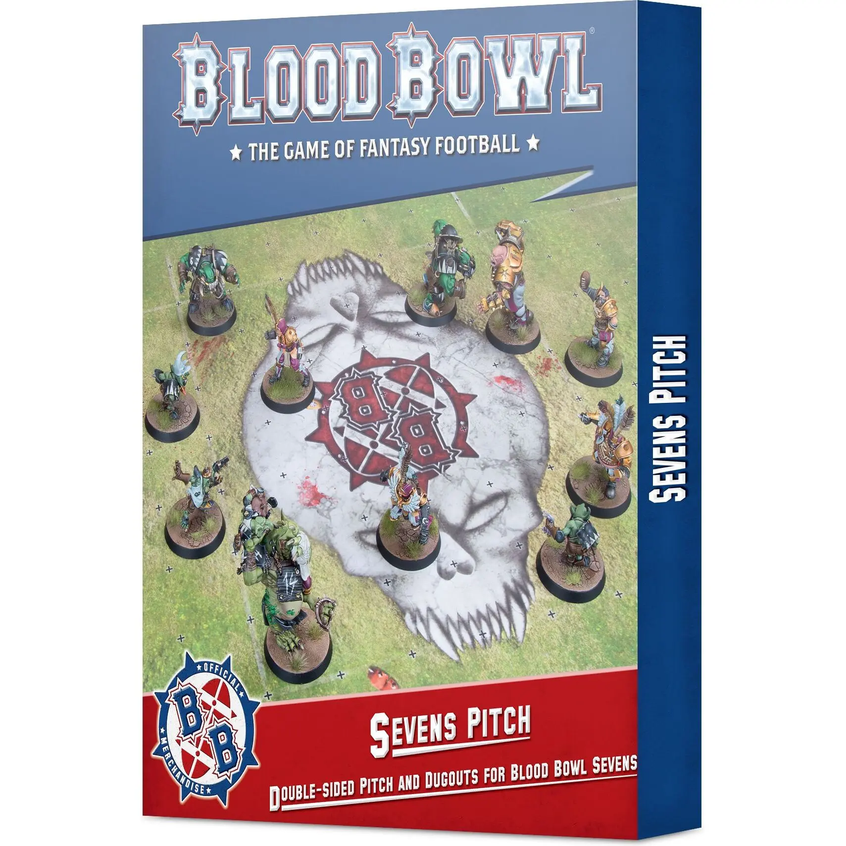 5011921157402 - Figurine - Zweite Saison Blood Bowl  Terrain de Blood Bowl à Sept