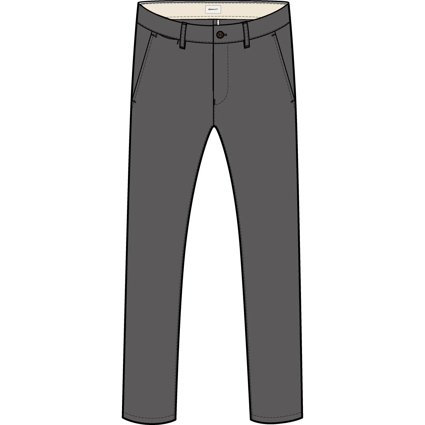 Chinohose Gant Comfort Super