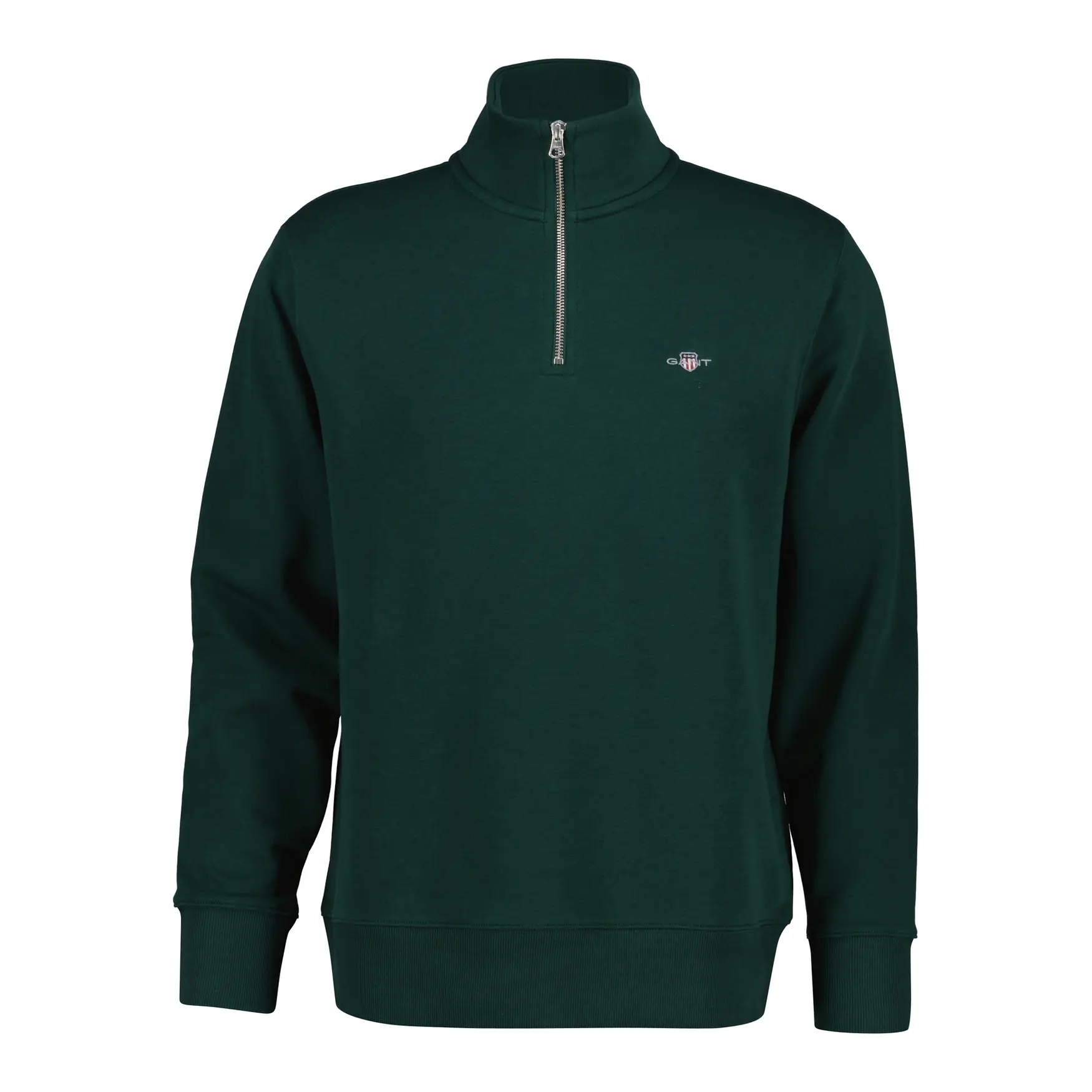 Gant Men's Vert 1/2 Zip Sweatshirt Regular Shield