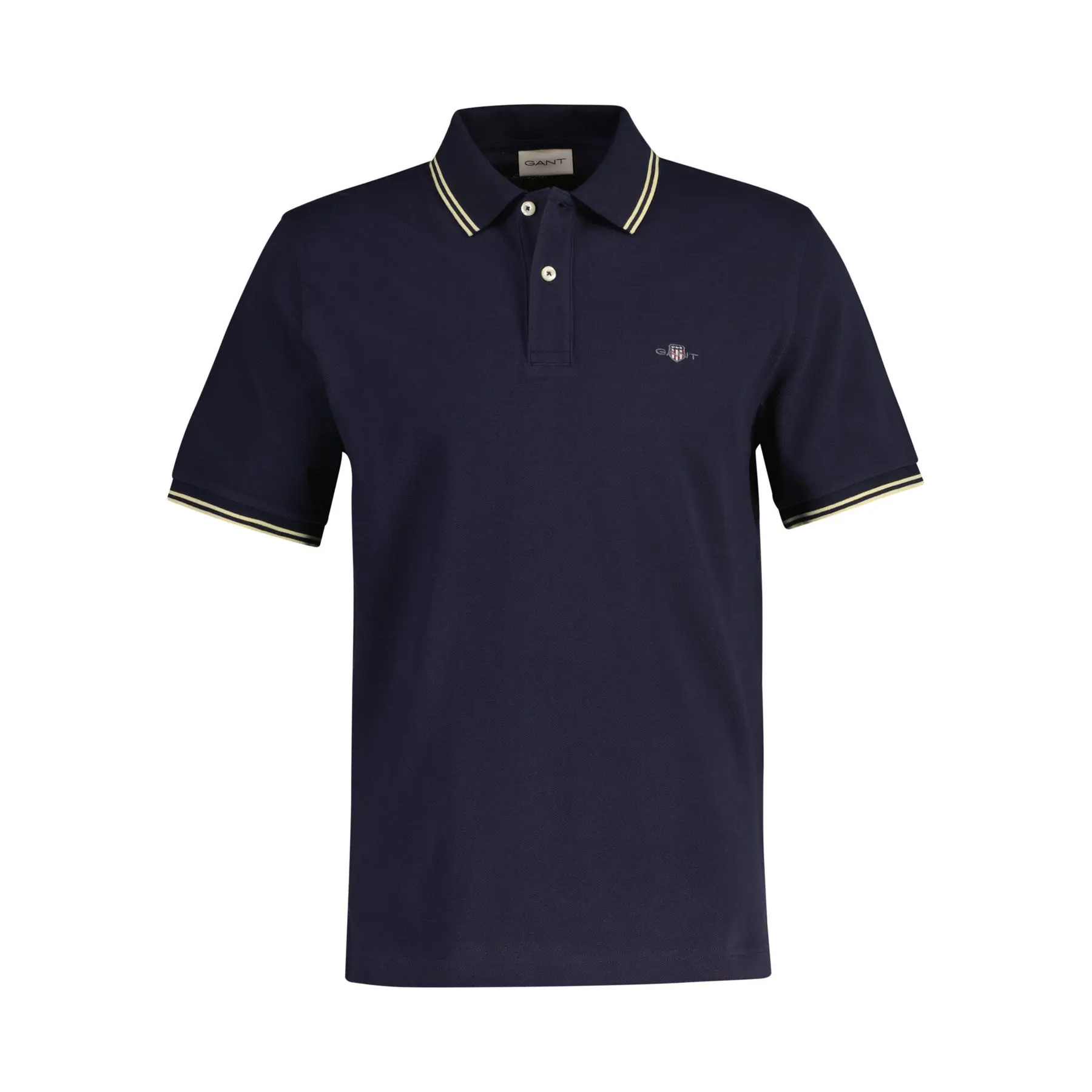 Poloshirt mit kontrastierenden Abschlüssen Gant