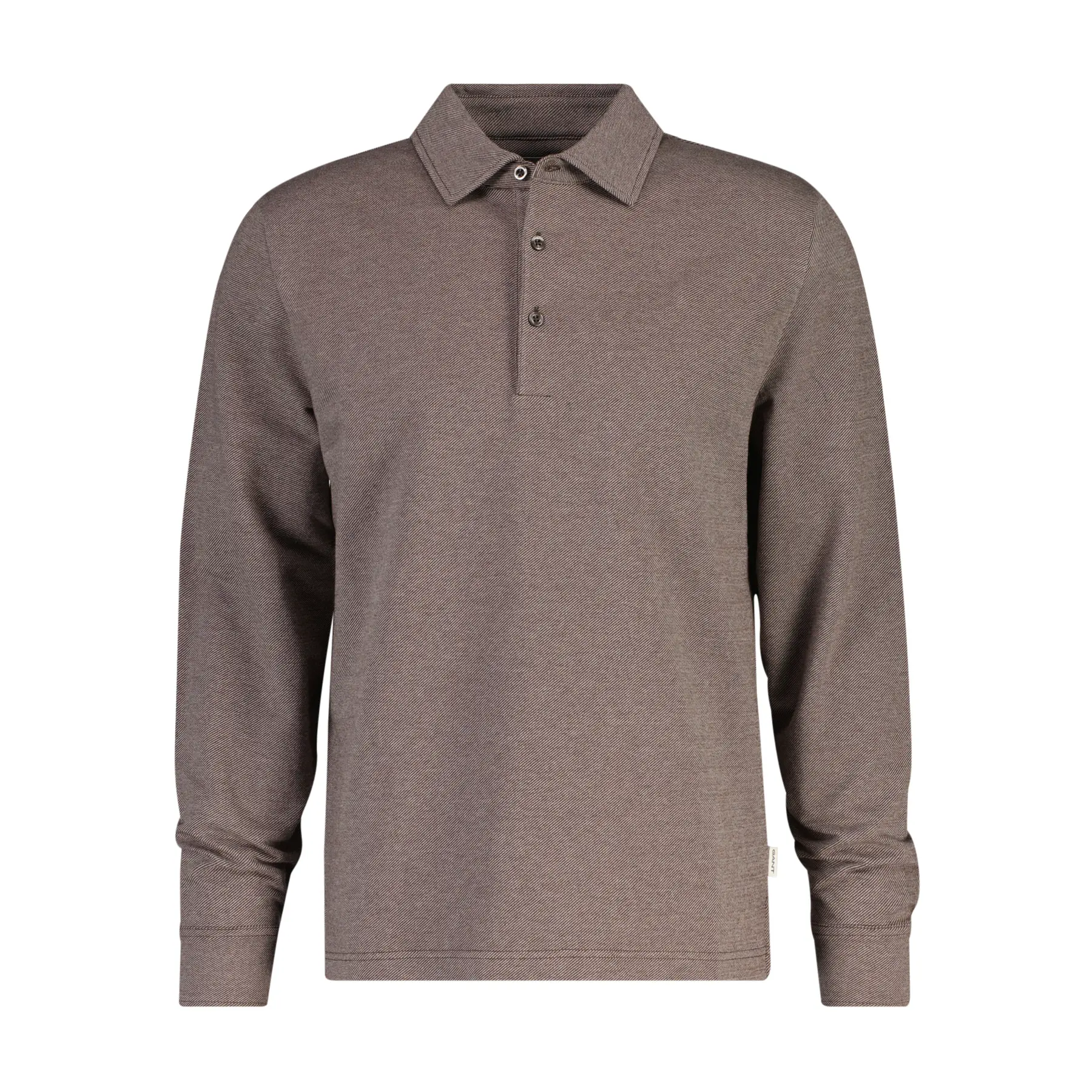 Langarm-Poloshirt aus Twill Gant
