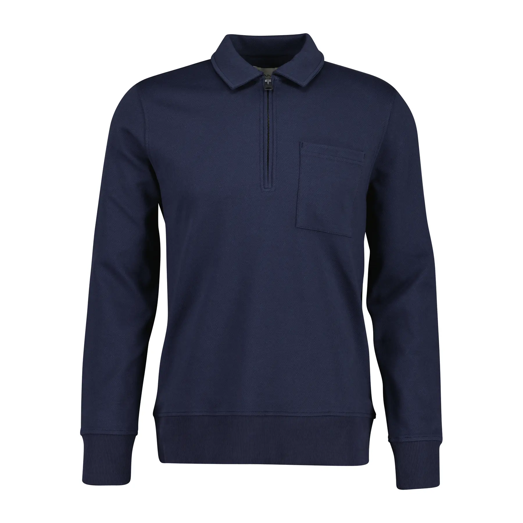 Sweatshirt 1/2 Zip Mit Polokragen Gant