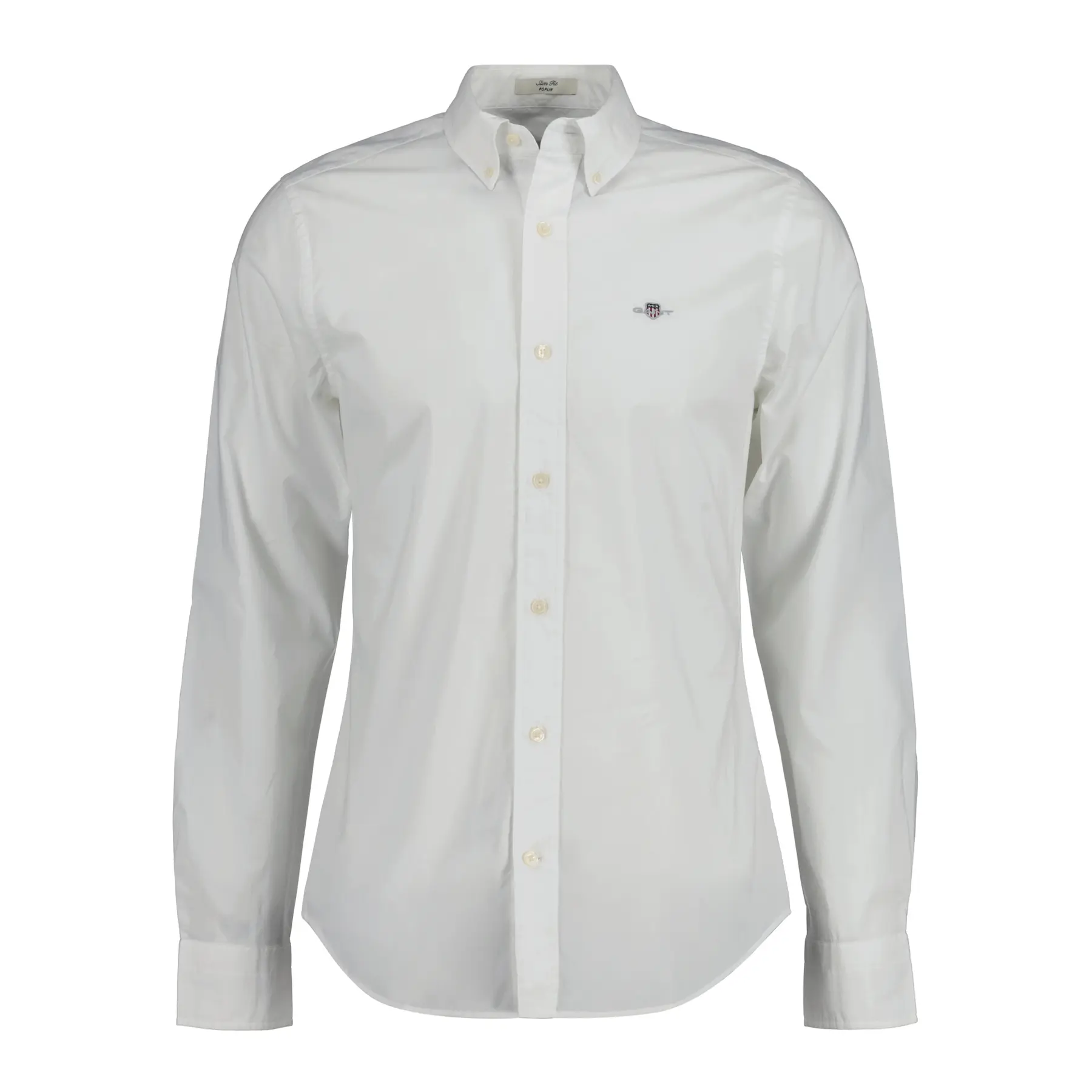 Langarmhemd aus Popeline Gant Slim Classic
