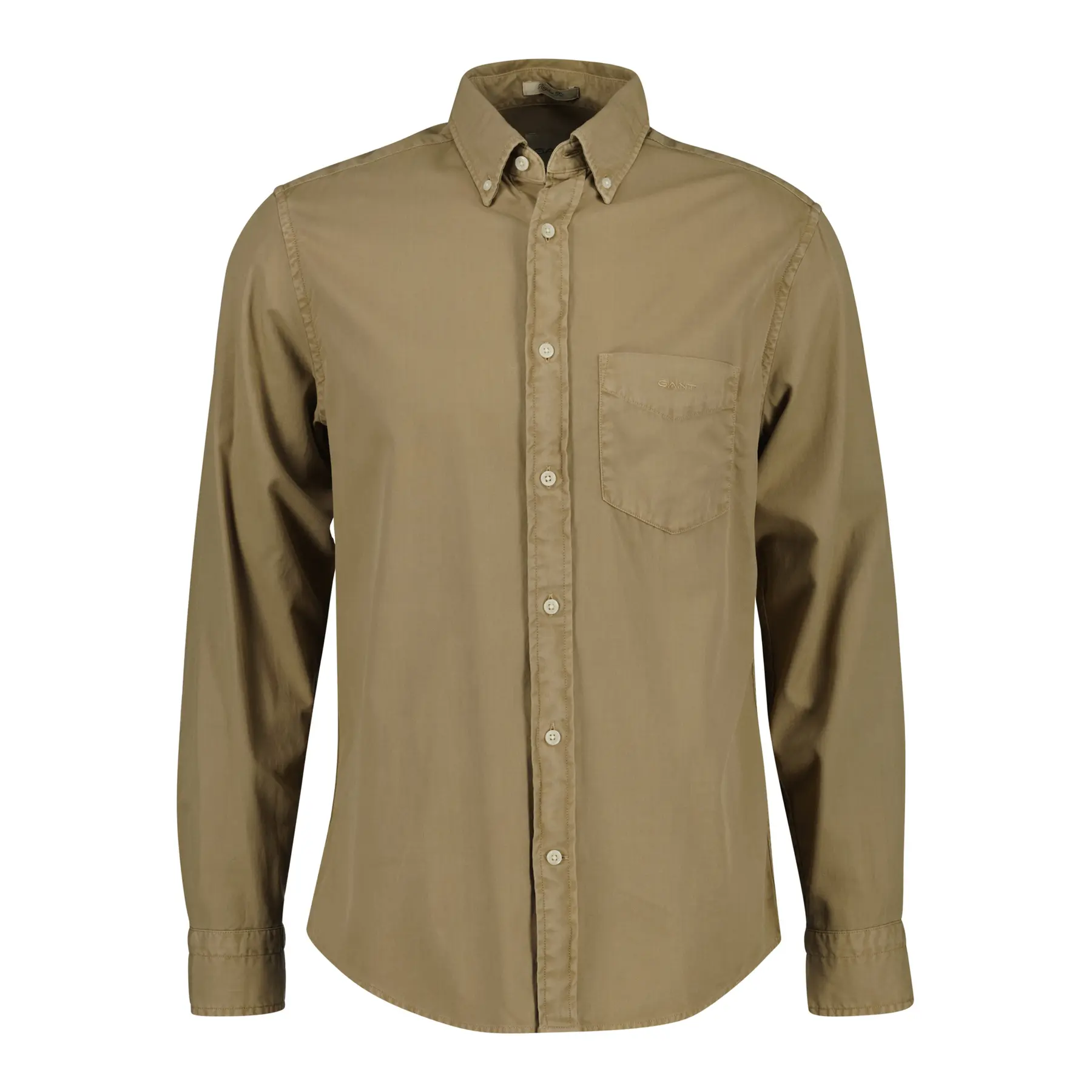 Langarmhemd aus Twill Gant Gmnt Dyed