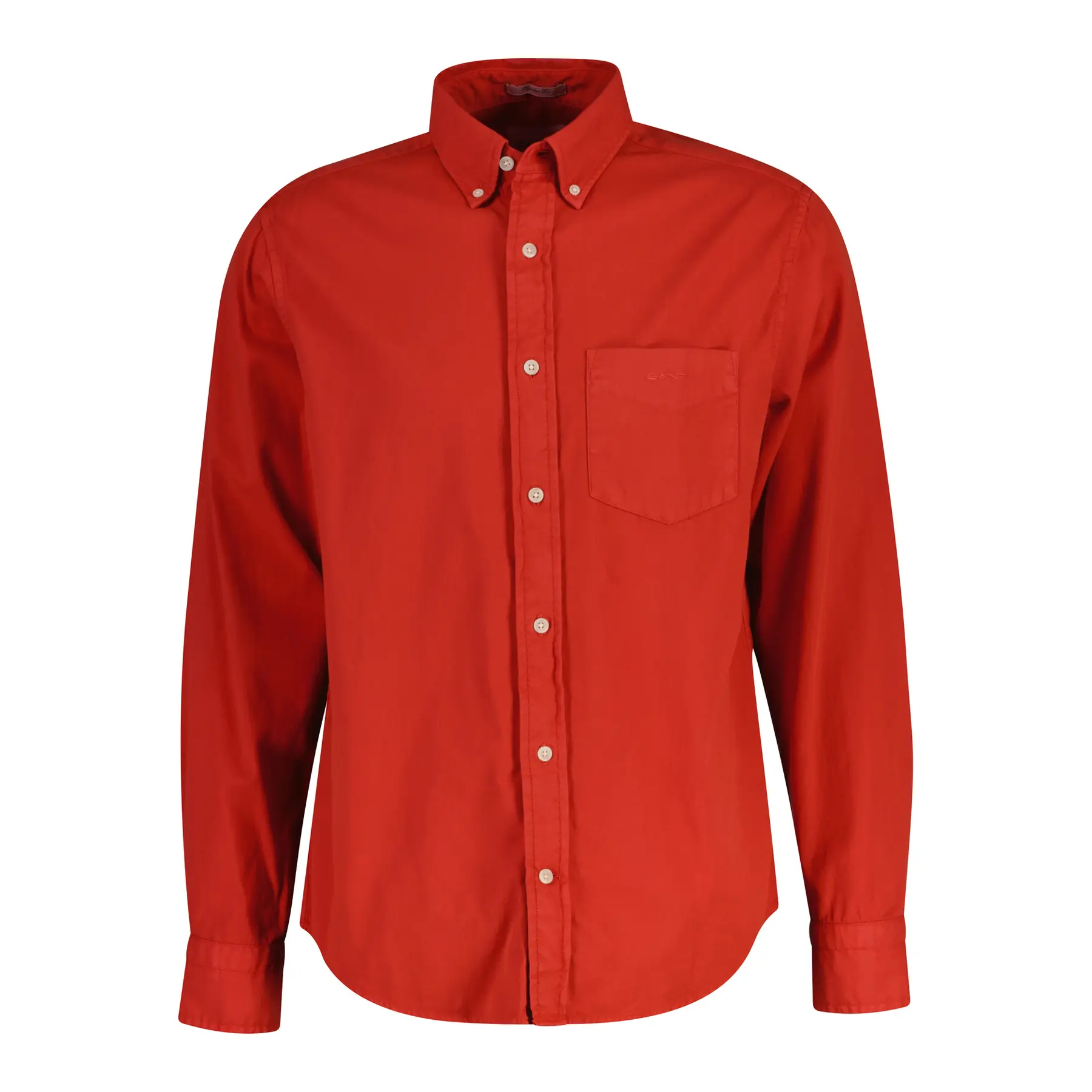 Langarmhemd aus Twill Gant Gmnt Dyed