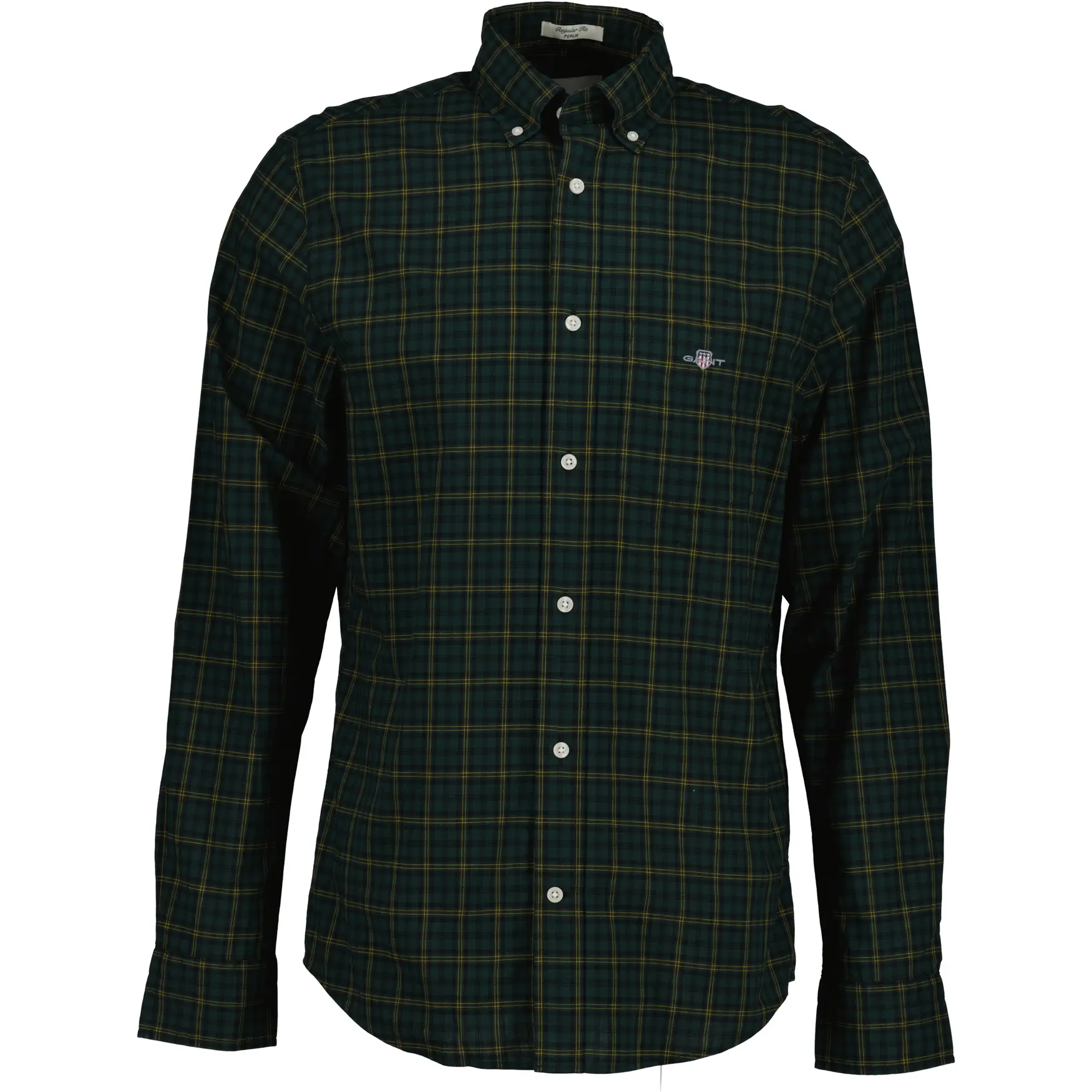 Langarmhemd mit Karos Gant Classic