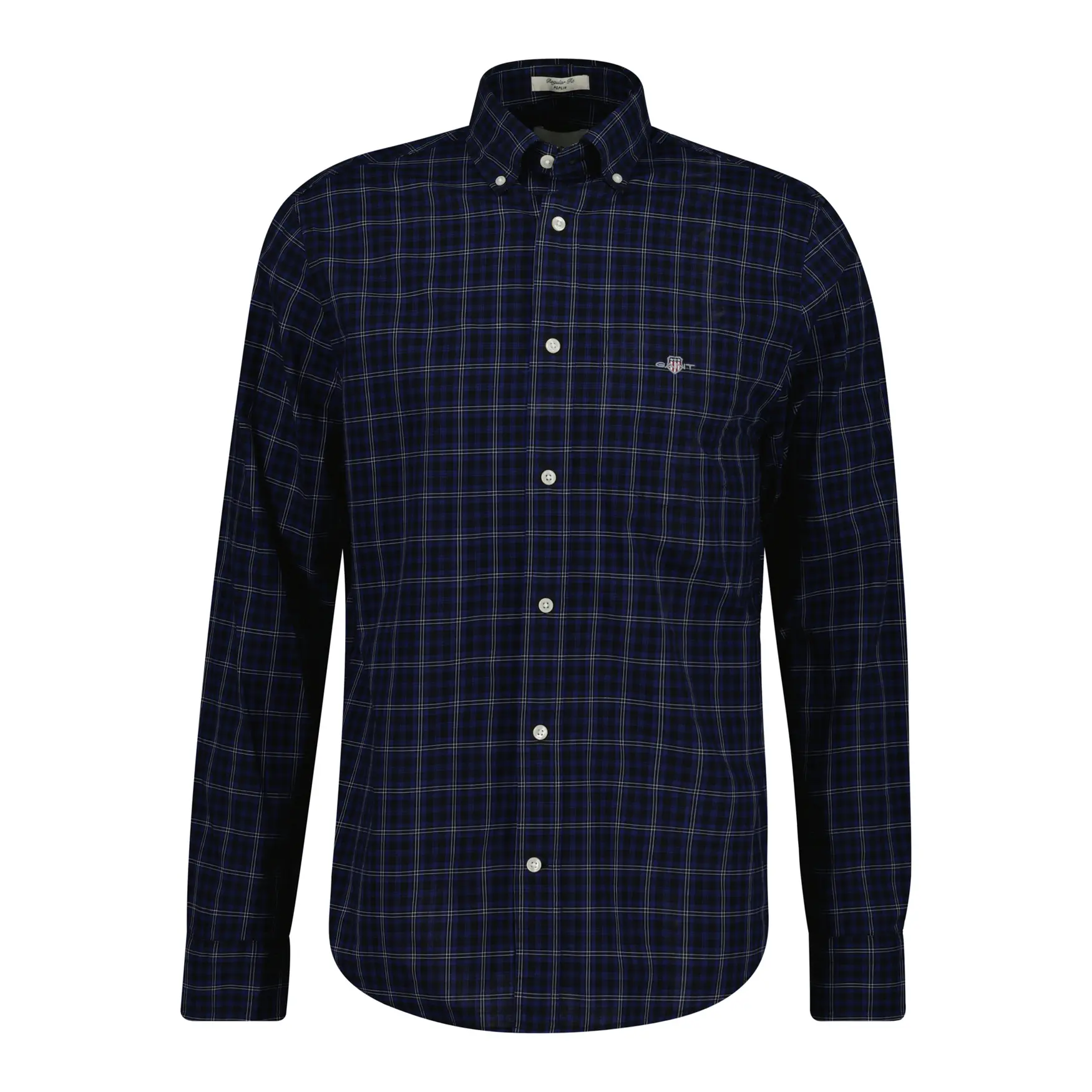 Langarmhemd mit Karos Gant Classic