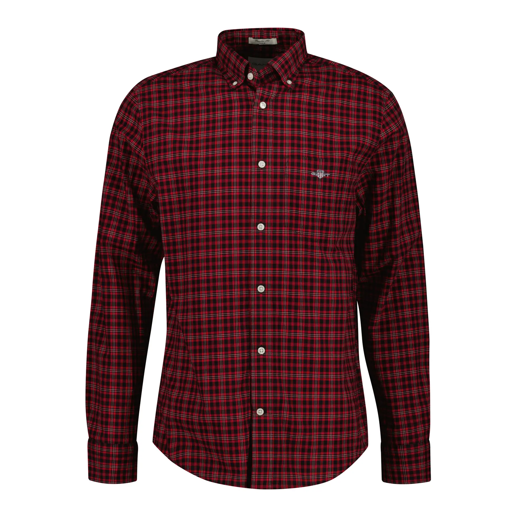 Langarmhemd mit Karos Gant Classic