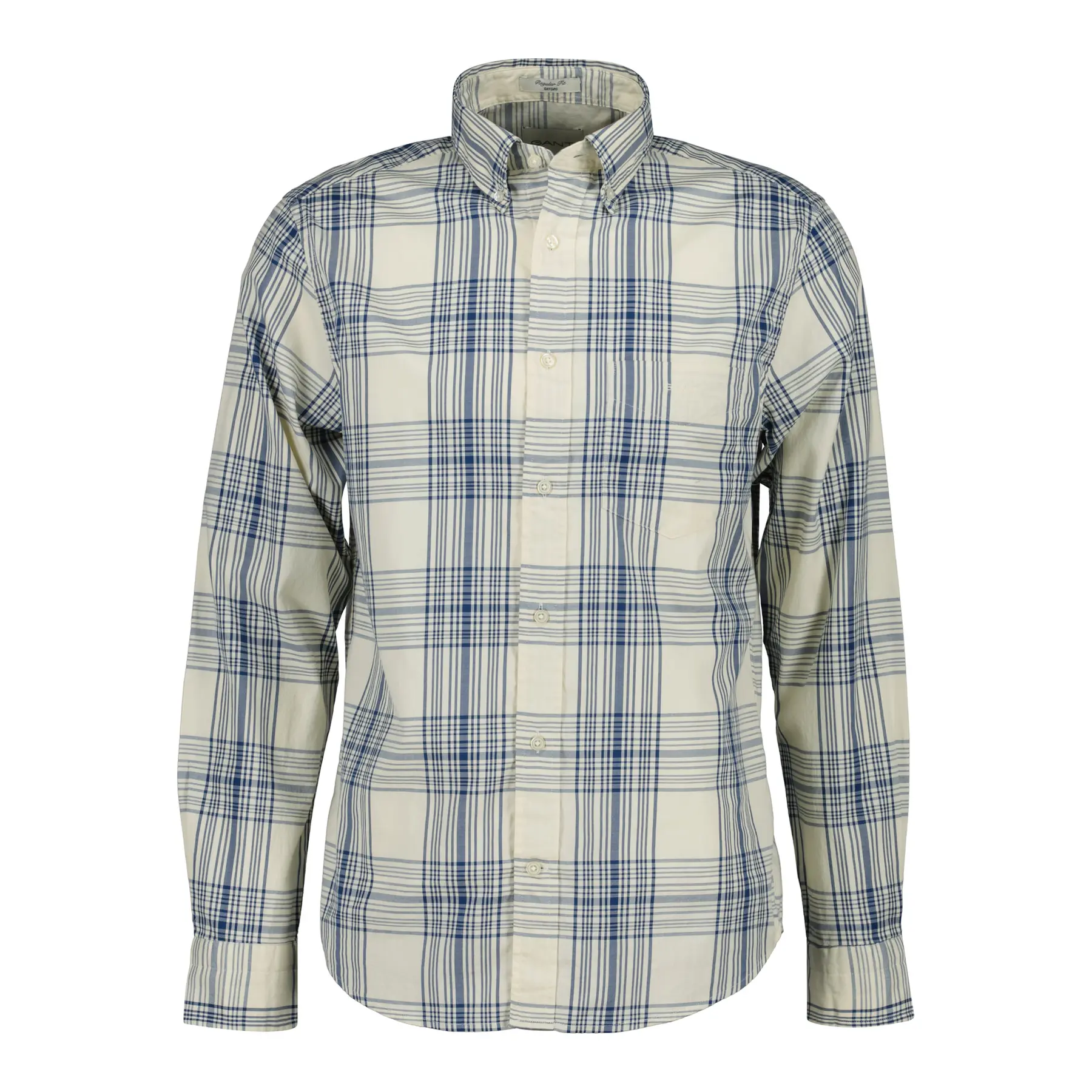 Langarmhemd mit Karos Gant Dreamy Oxford