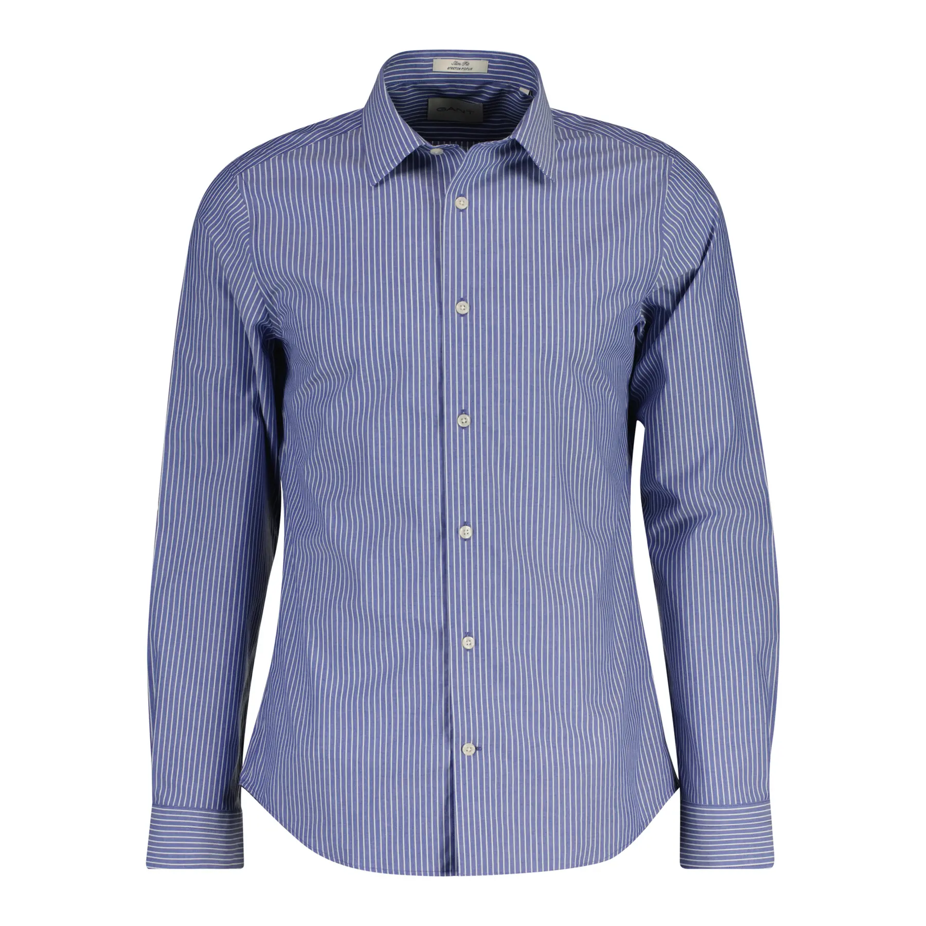Stretch Langarmhemd Gant Slim stripe