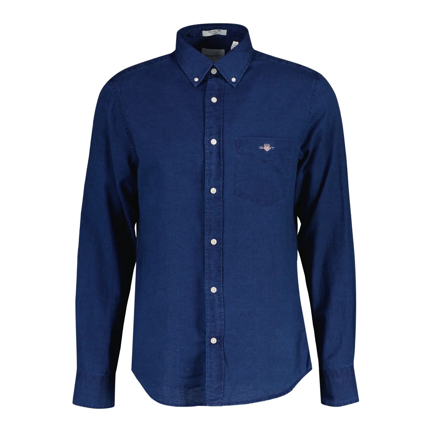Gant Men's Bleu Regular Shirt Oxford