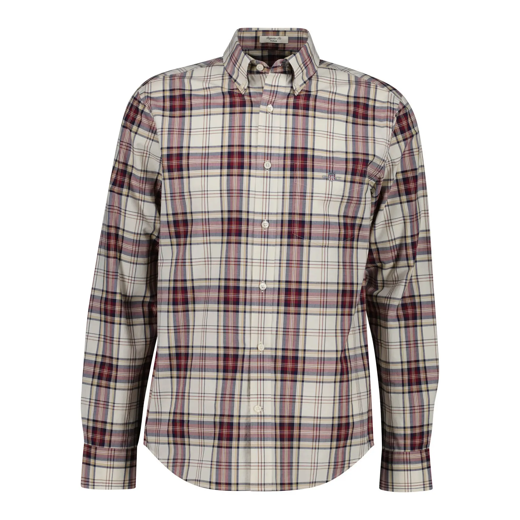 Gant Men's Rouge Long-Sleeved Poplin Shirt