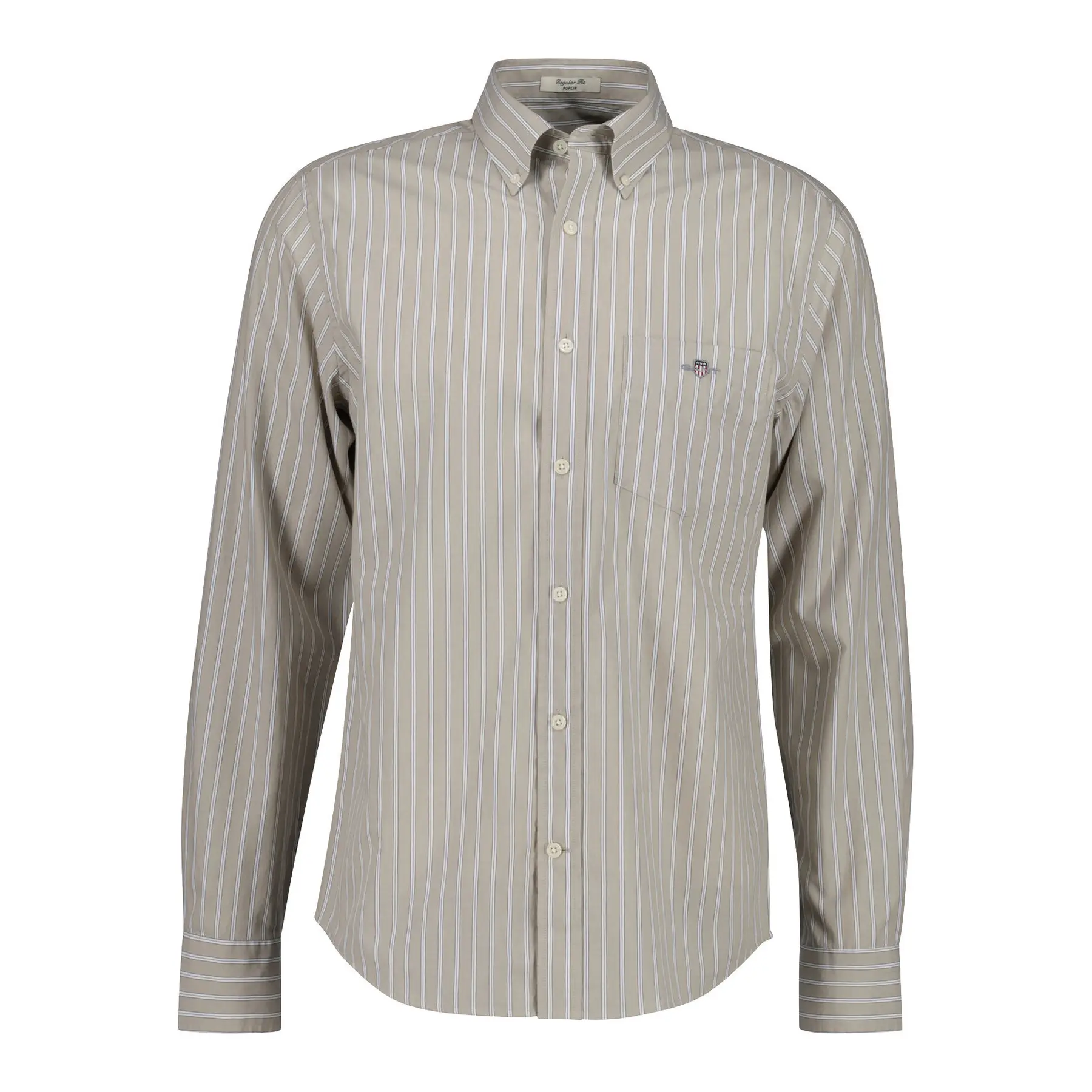 Langarmshirt mit Streifen Gant Reg Poplin