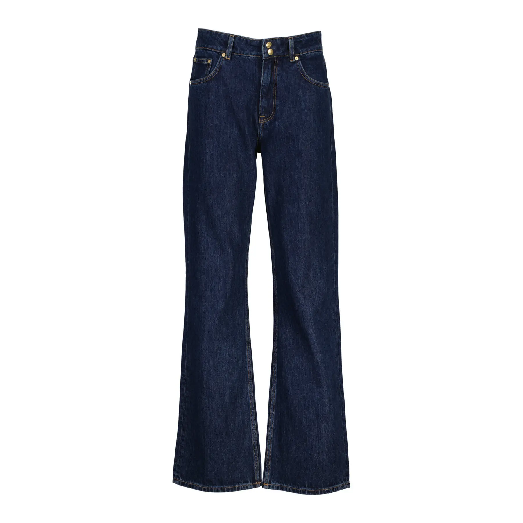 Jeans Relaxed doppio bottone donna