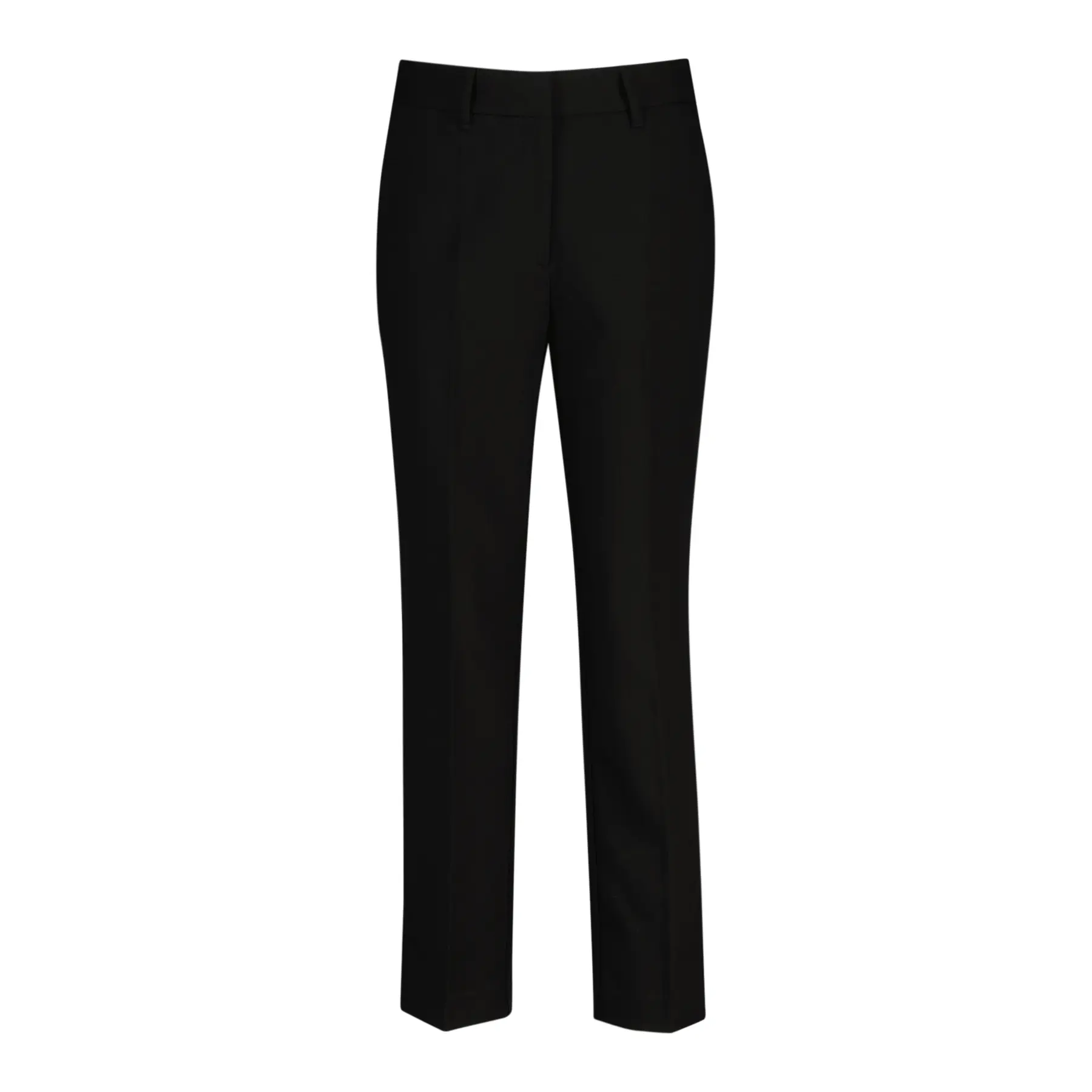 Gant Women's Noir Slim Trousers Fluid